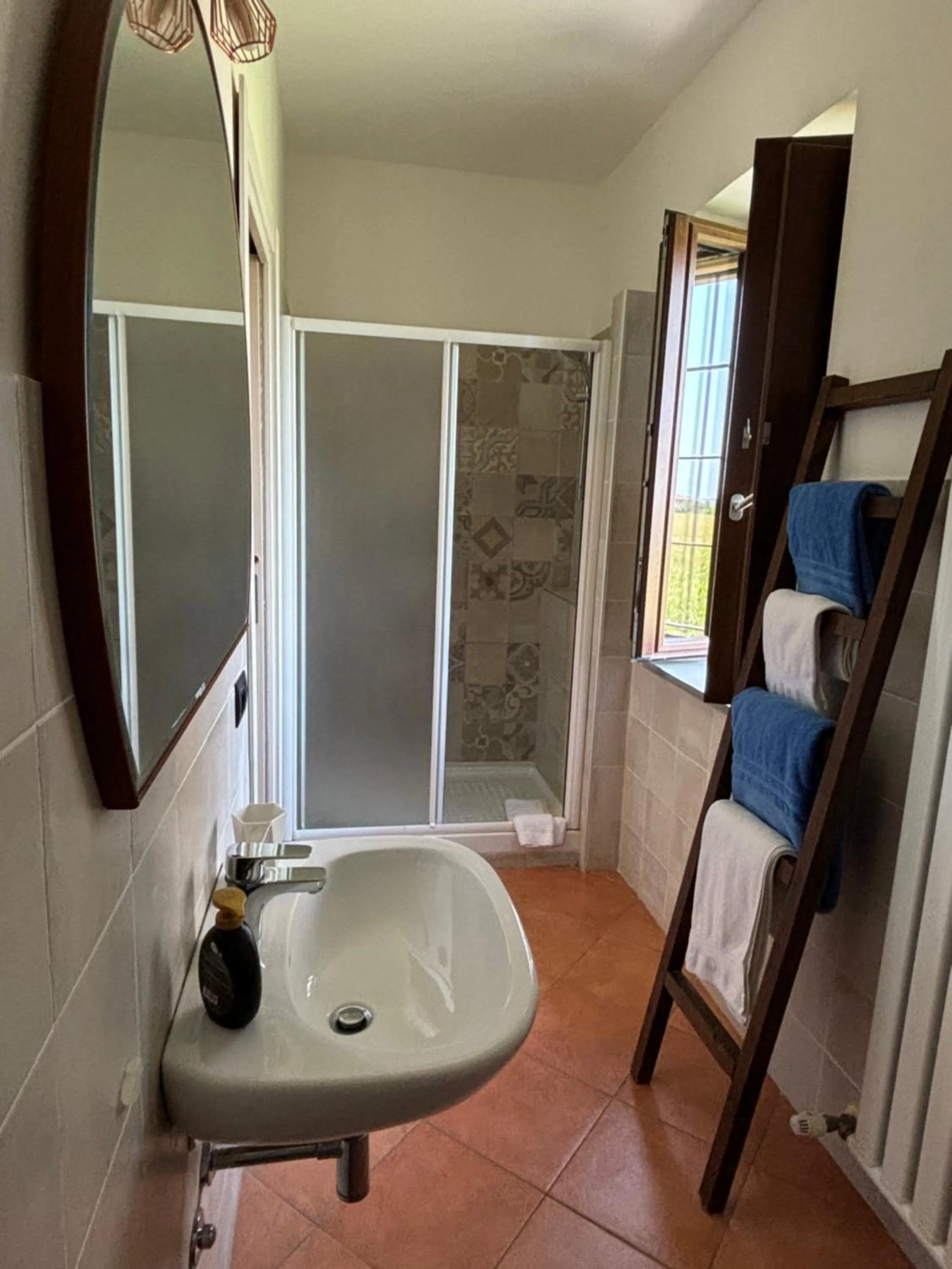 Shower in B&B Molinetto