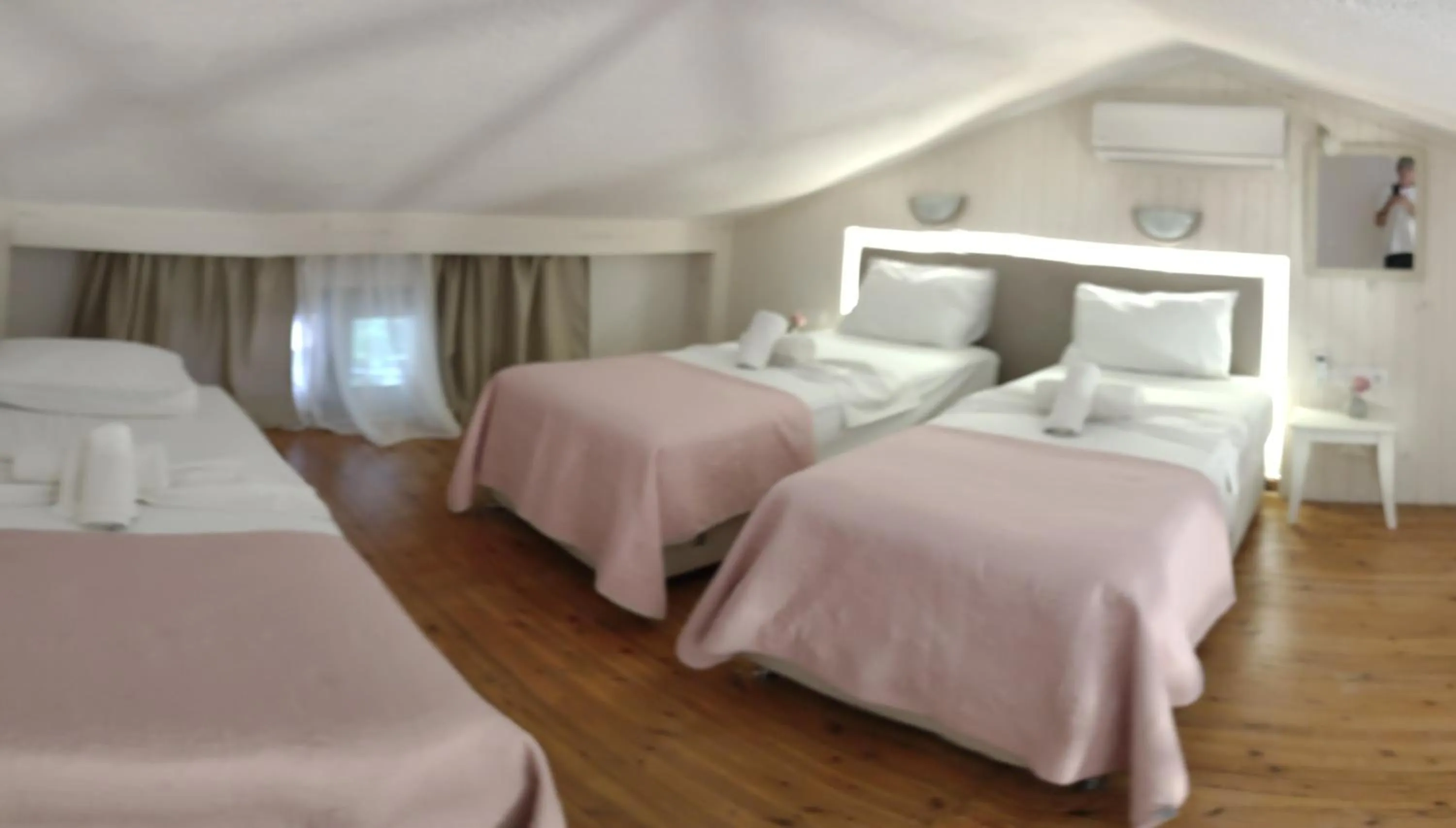 Bed in Irida Holiday Apartments