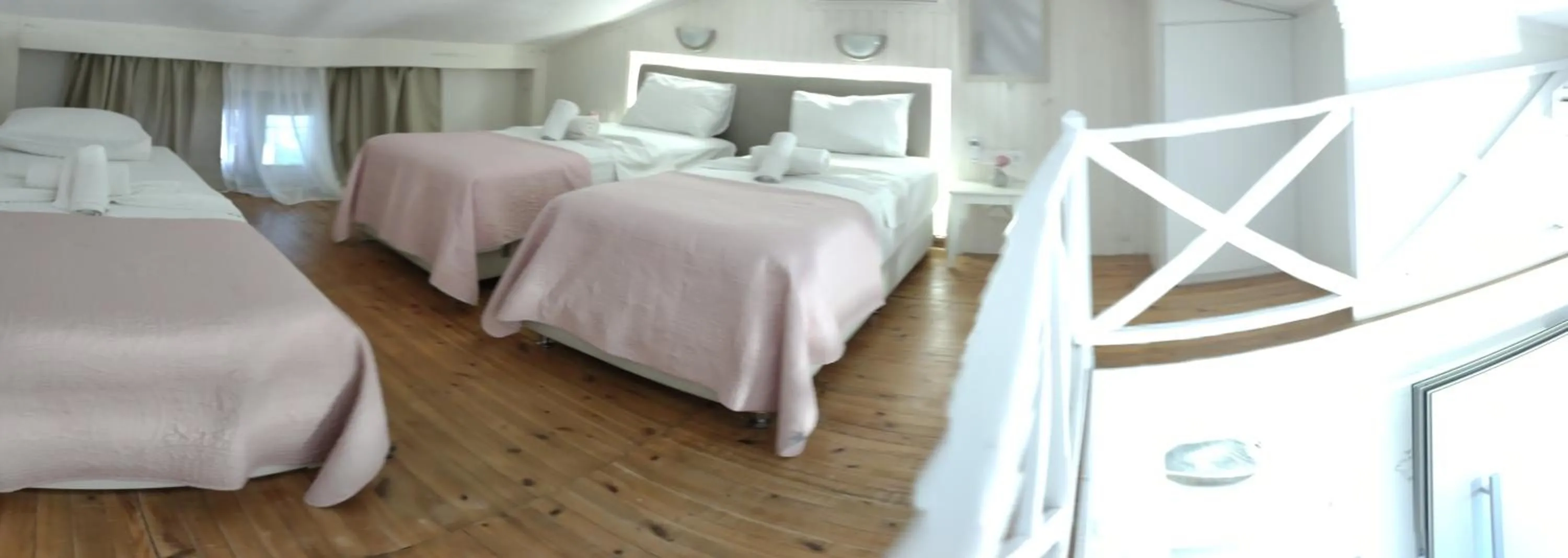 Bed in Irida Holiday Apartments