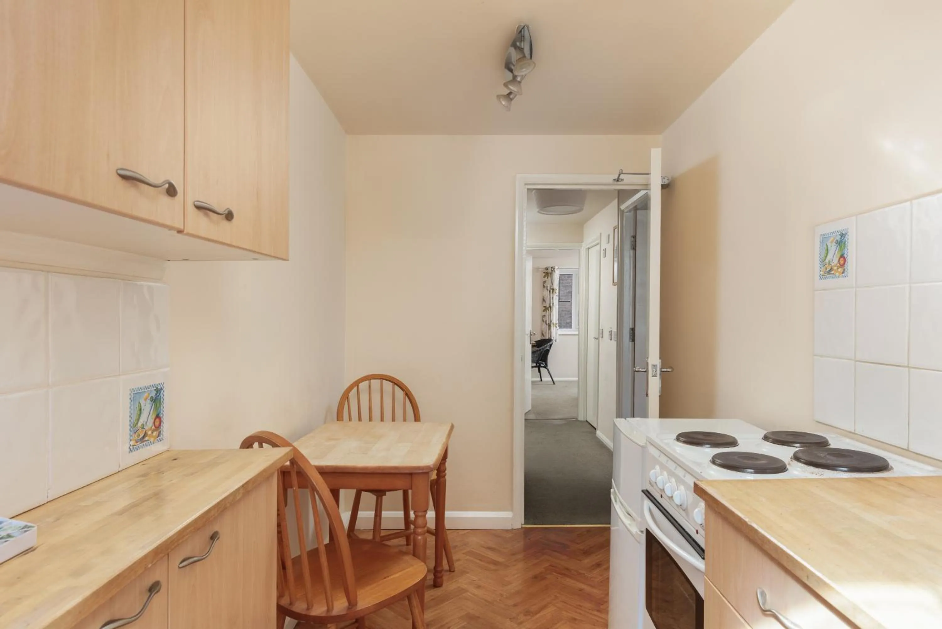 kitchen in Discovery Accommodation