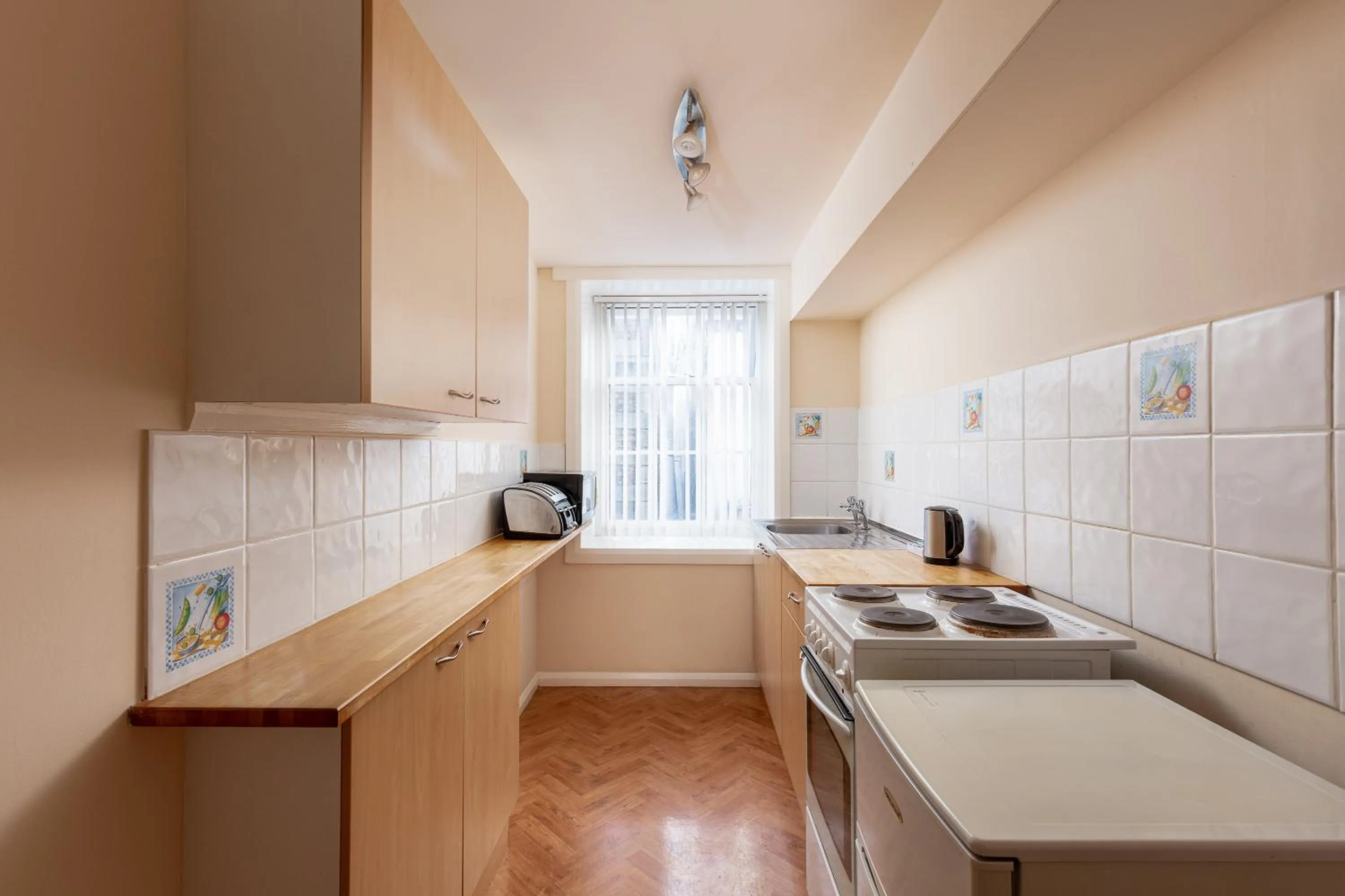 kitchen in Discovery Accommodation
