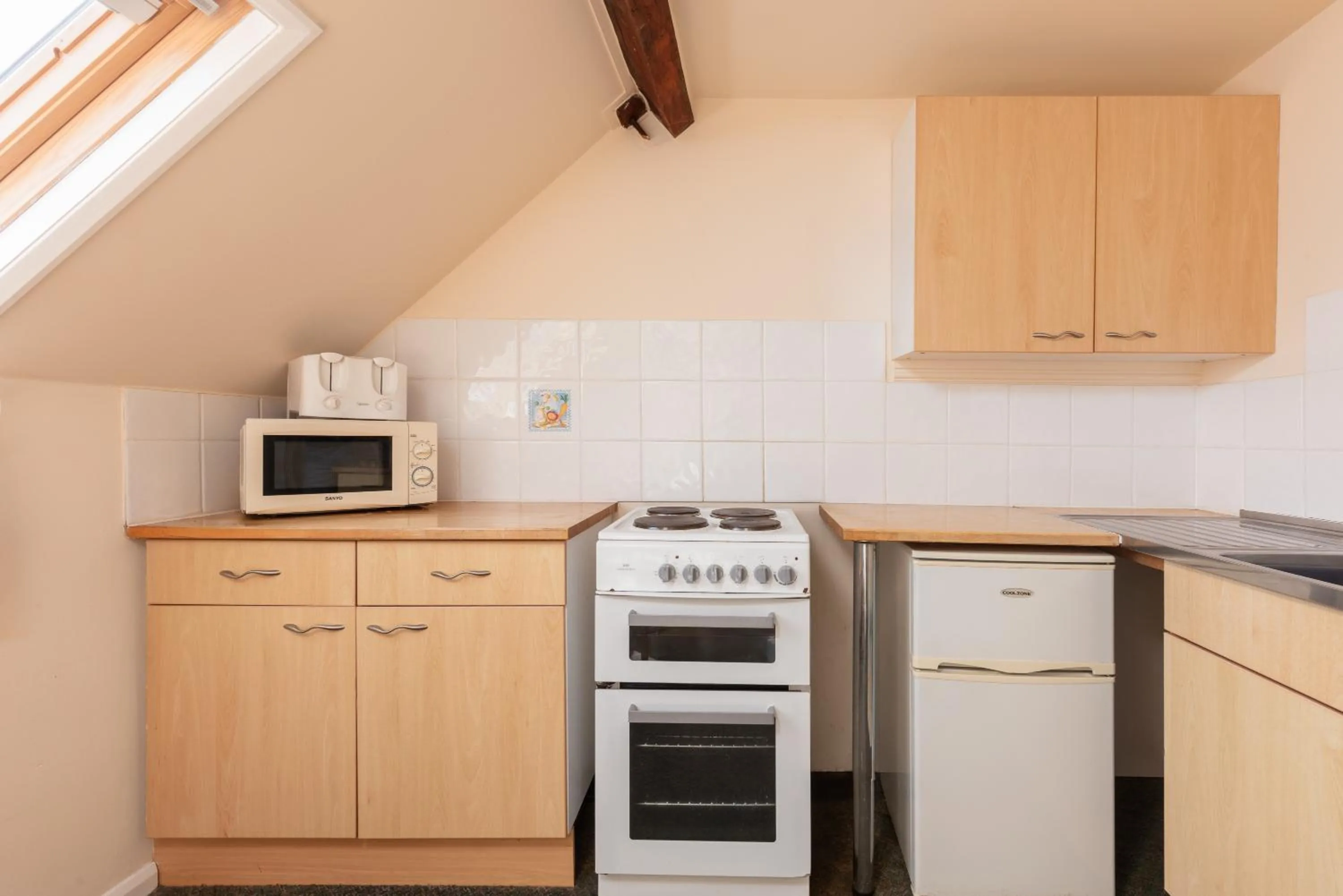 kitchen in Discovery Accommodation