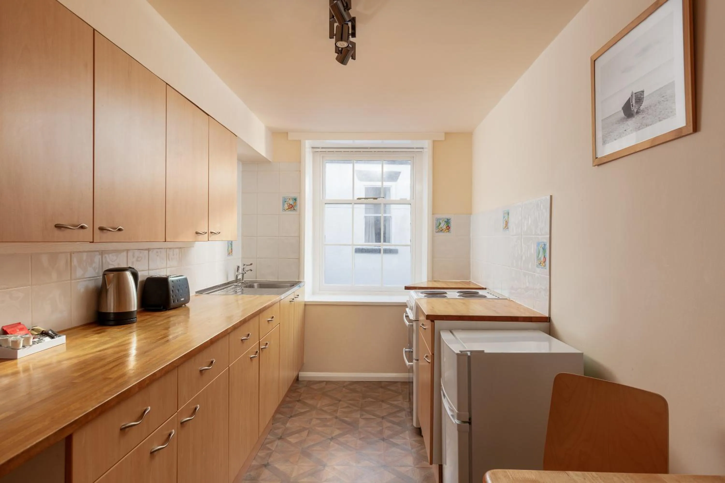 kitchen in Discovery Accommodation