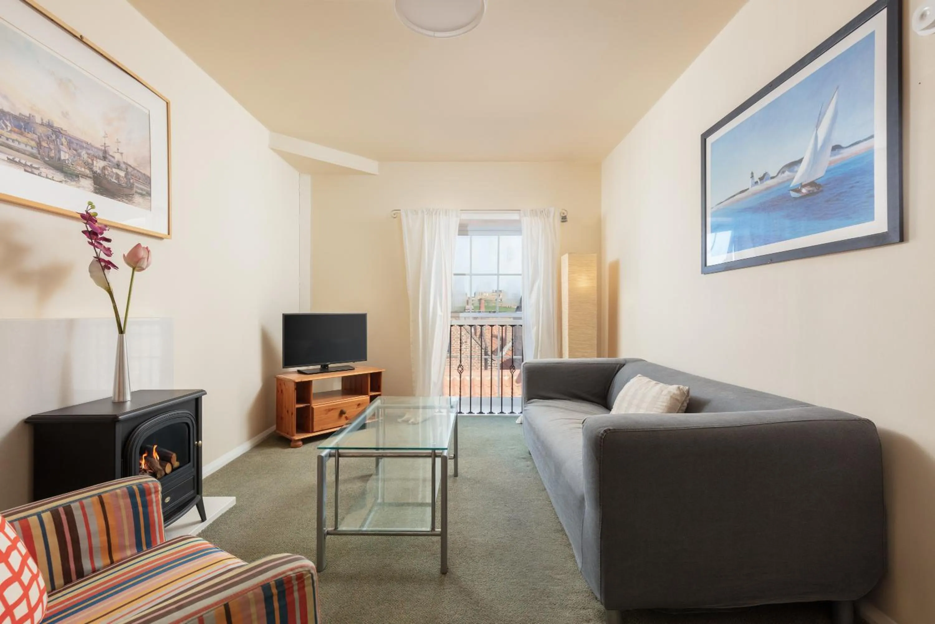 Living room in Discovery Accommodation