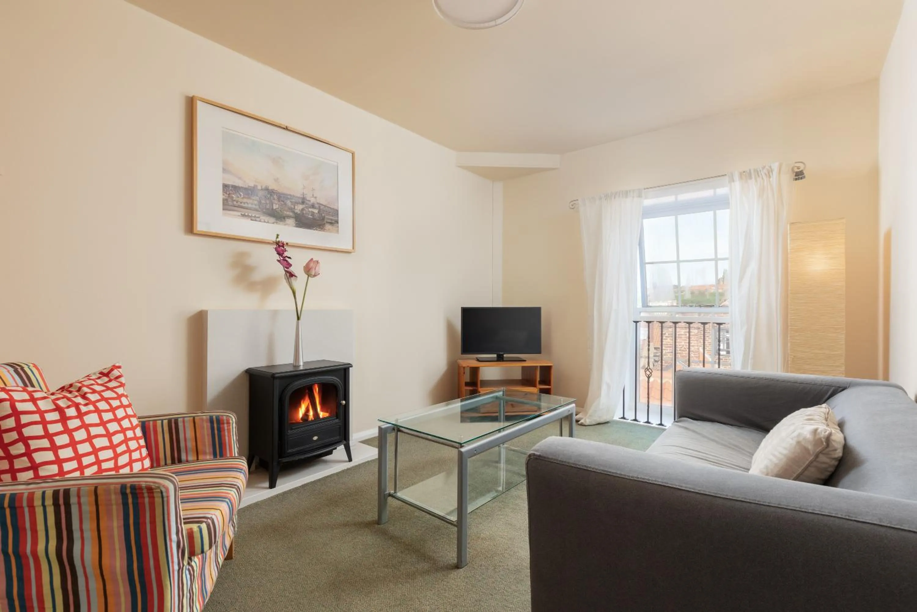 Living room in Discovery Accommodation