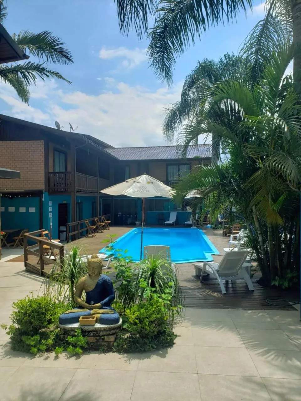 Property building in Pousada Doce Mar