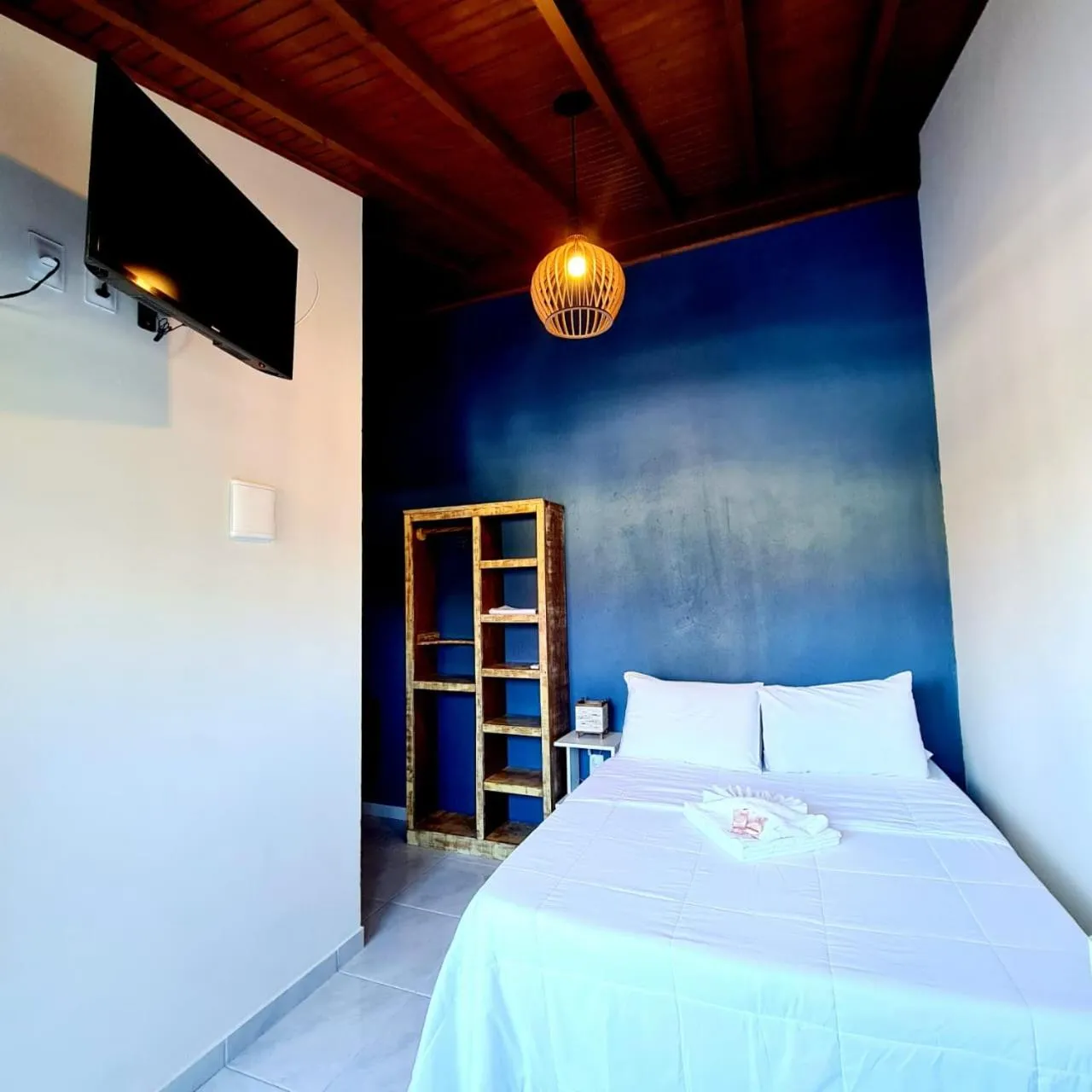 Bed in Pousada Doce Mar