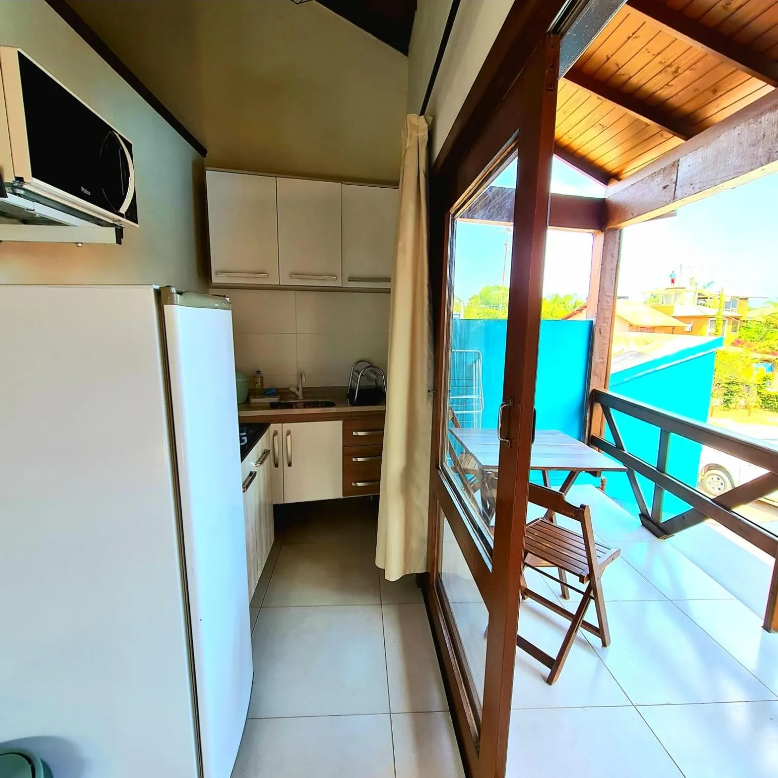 Balcony/Terrace in Pousada Doce Mar