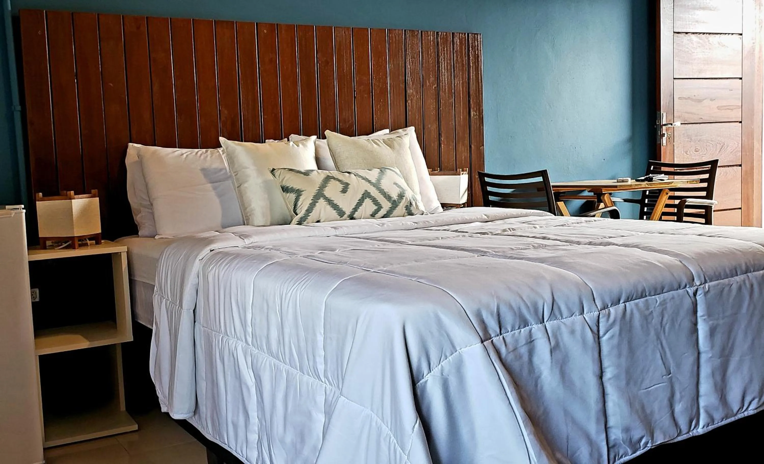 Bed in Pousada Doce Mar