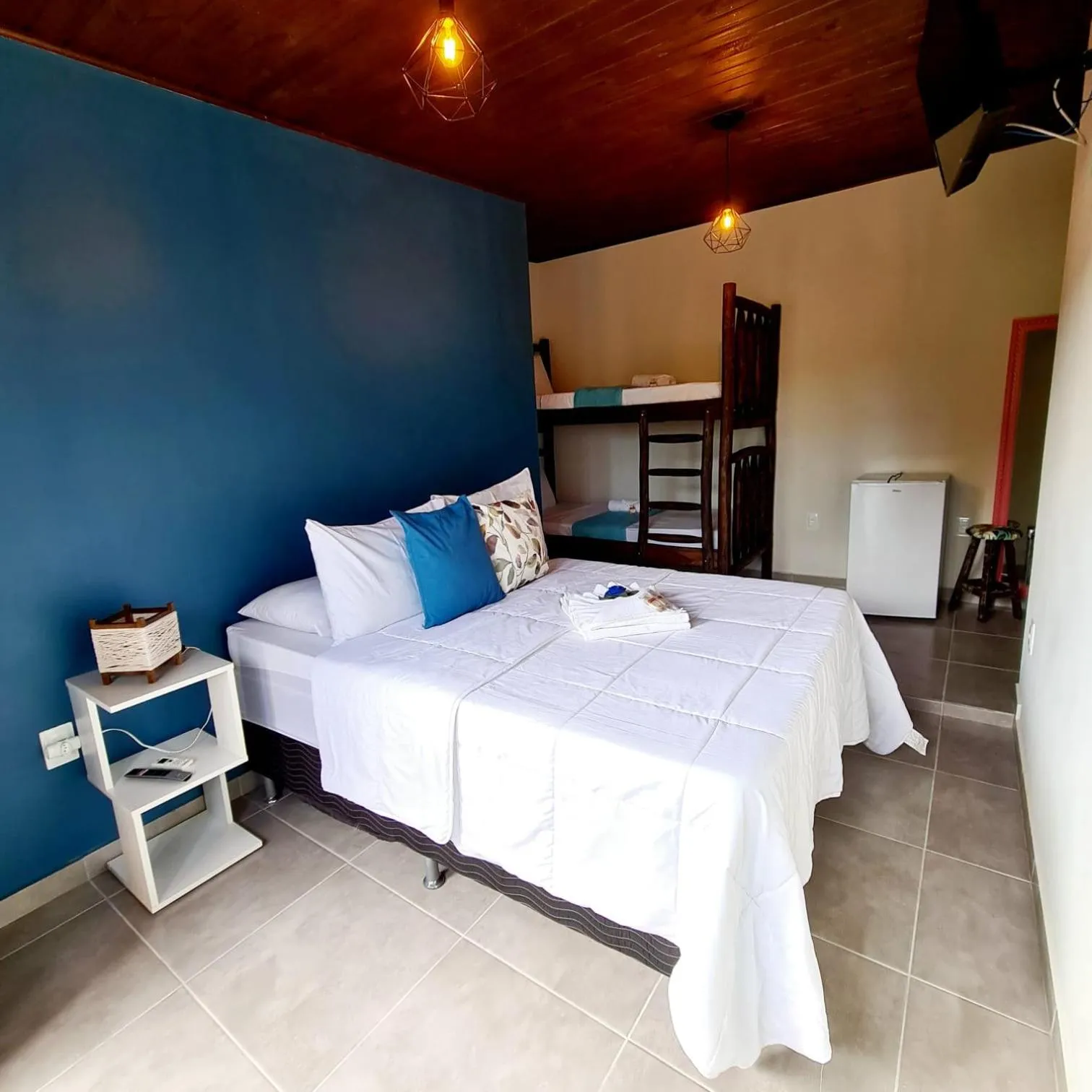 Photo of the whole room, Bed in Pousada Doce Mar