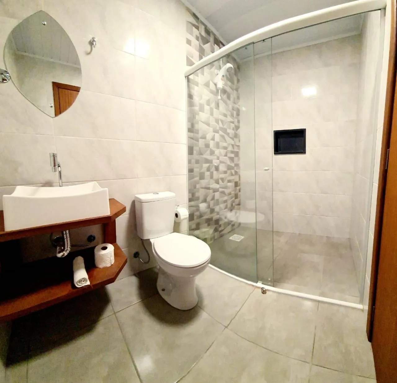 Bathroom in Pousada Doce Mar