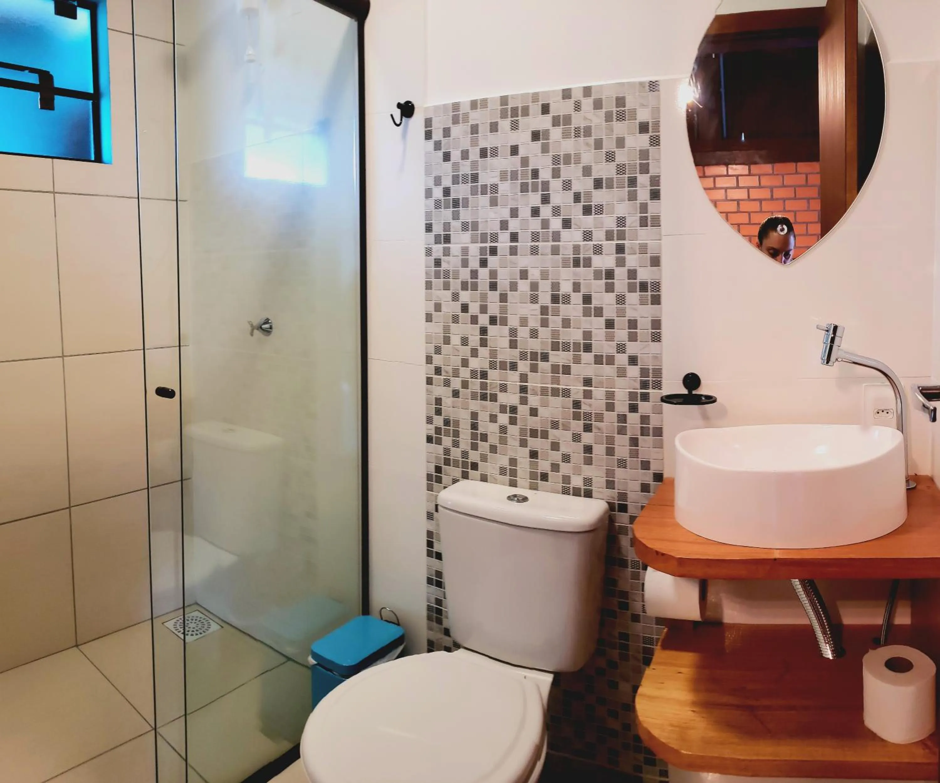 Bathroom in Pousada Doce Mar