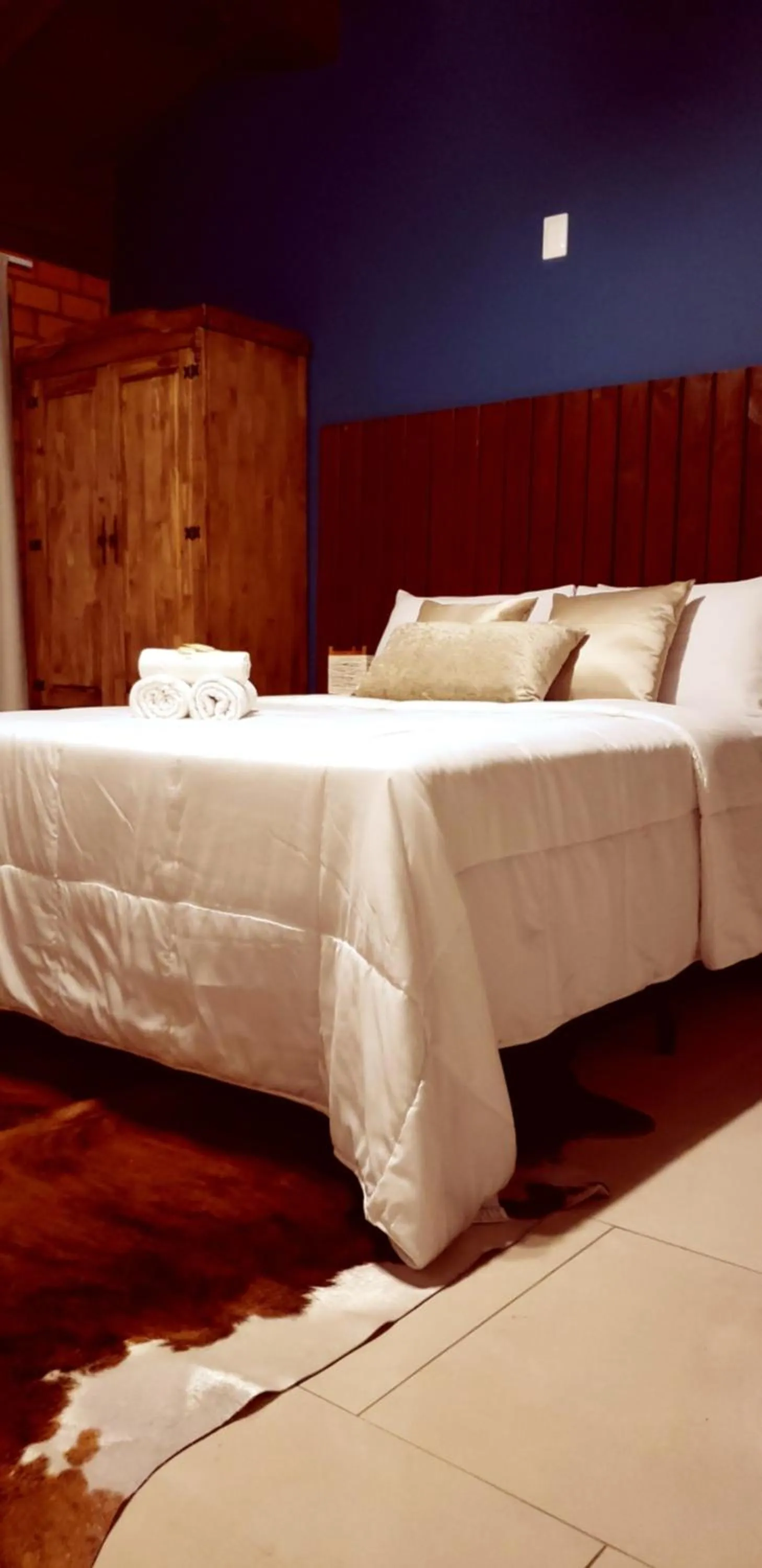 Bed in Pousada Doce Mar