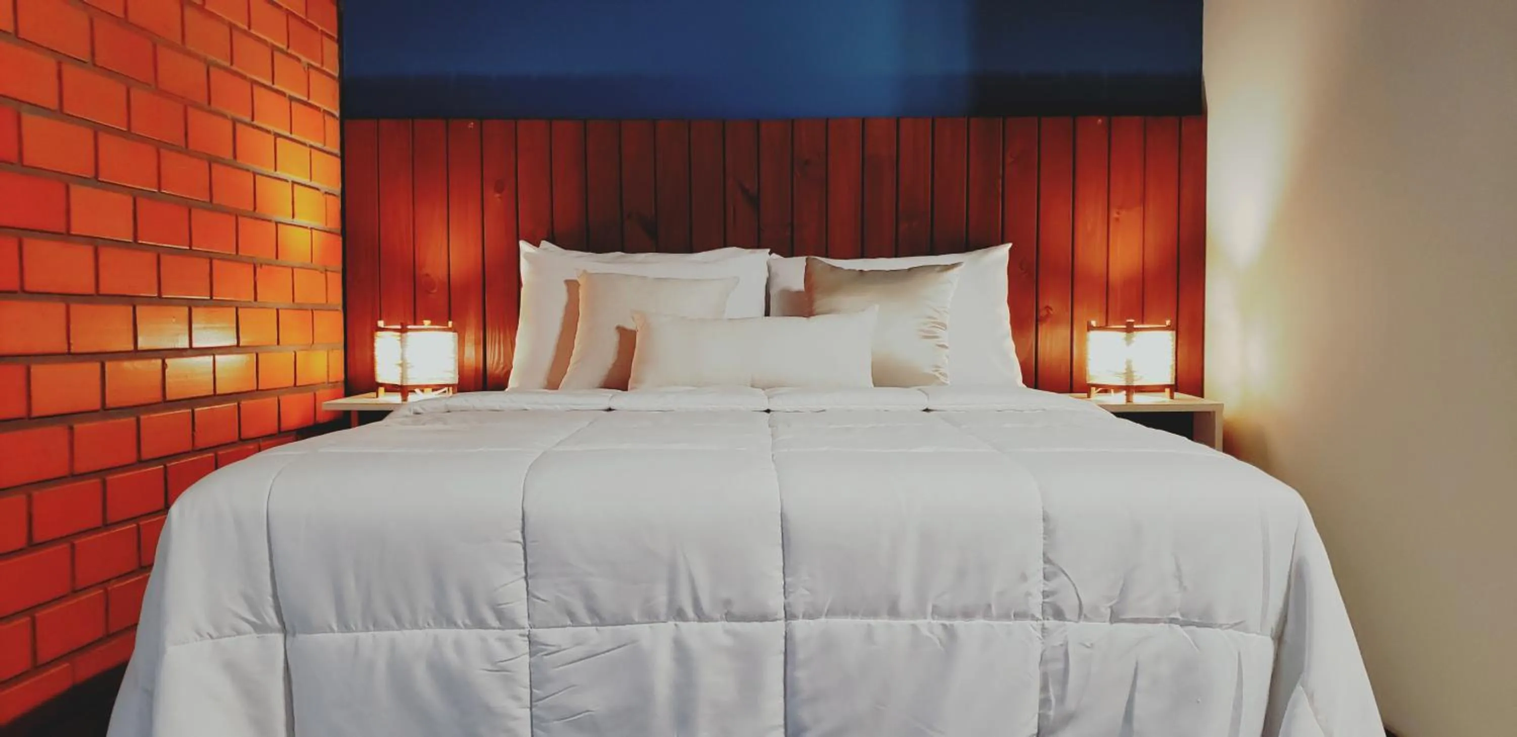 Bed in Pousada Doce Mar