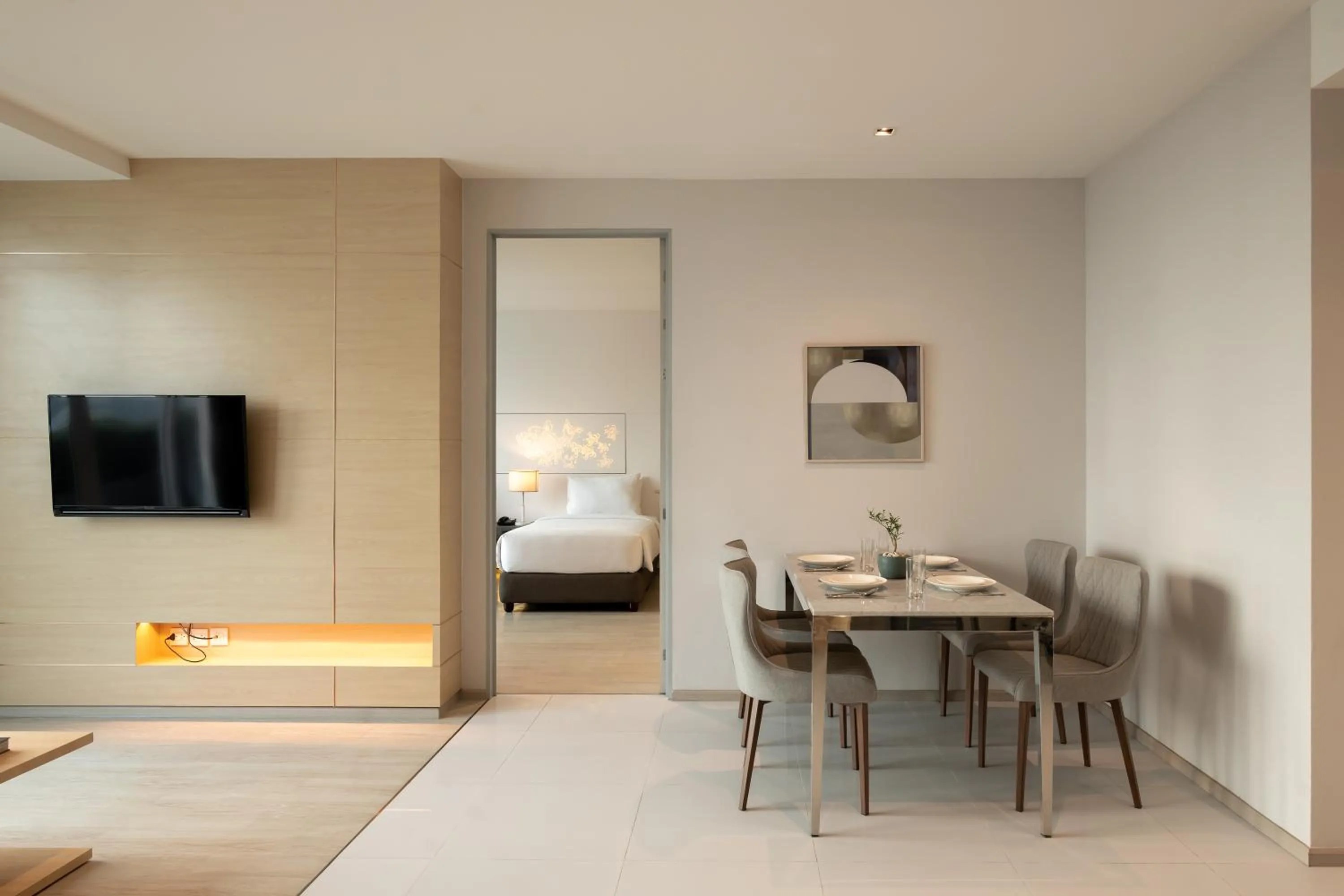 Bed in Jasmine 59 Hotel