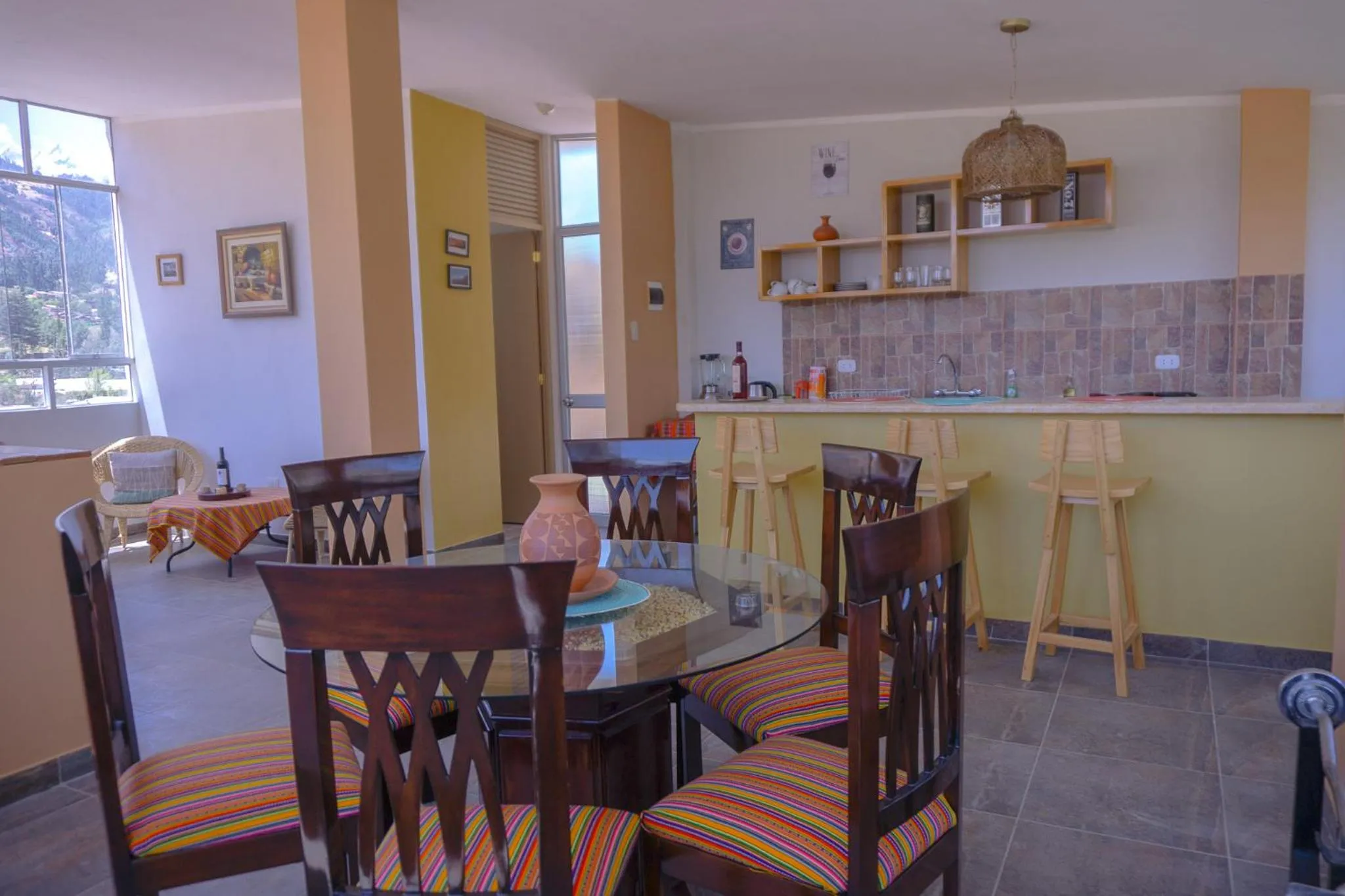 Balcony/Terrace in Departamentos Bellavista La Alborada Huaraz