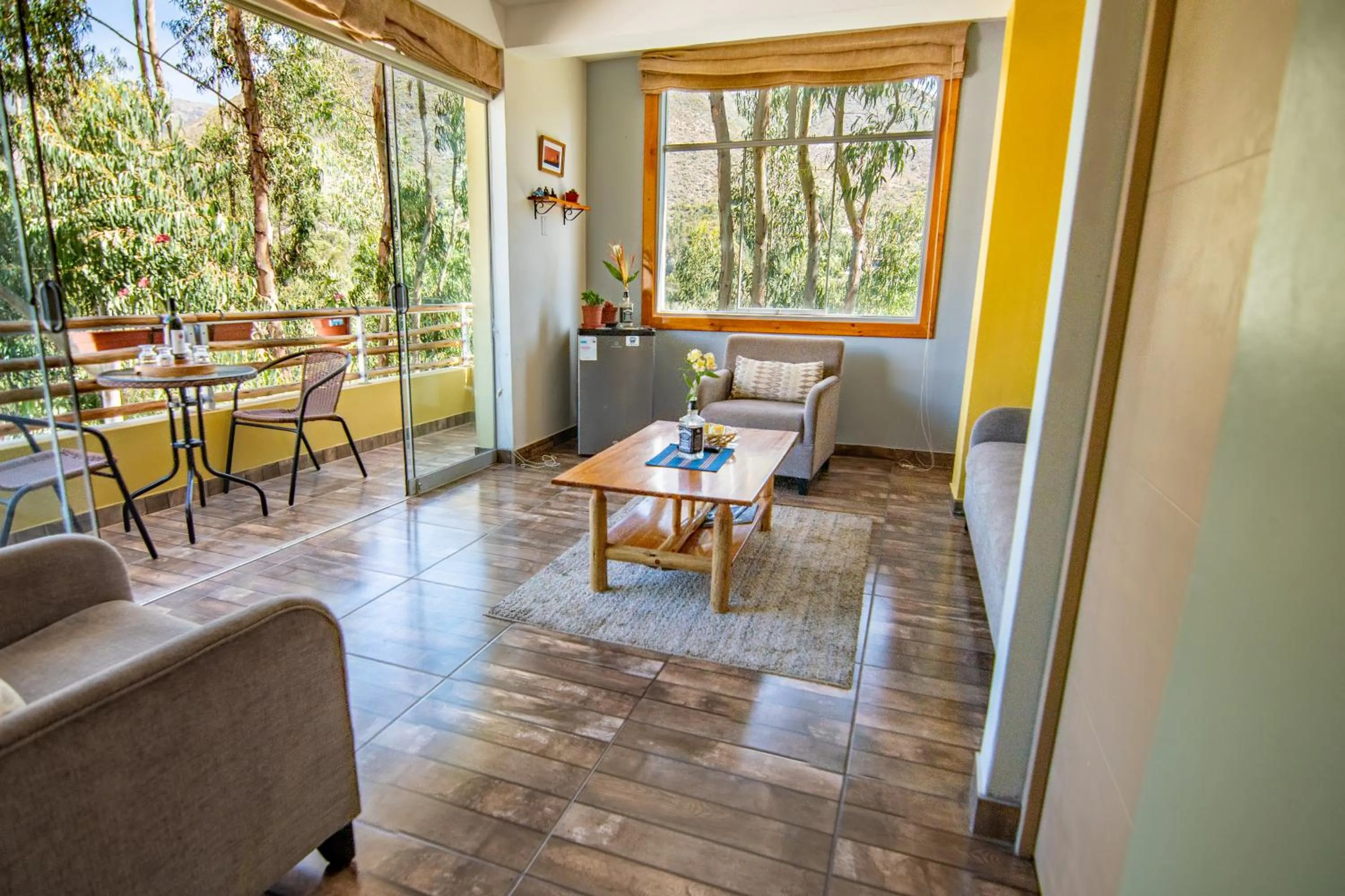 Living room in Departamentos Bellavista La Alborada Huaraz