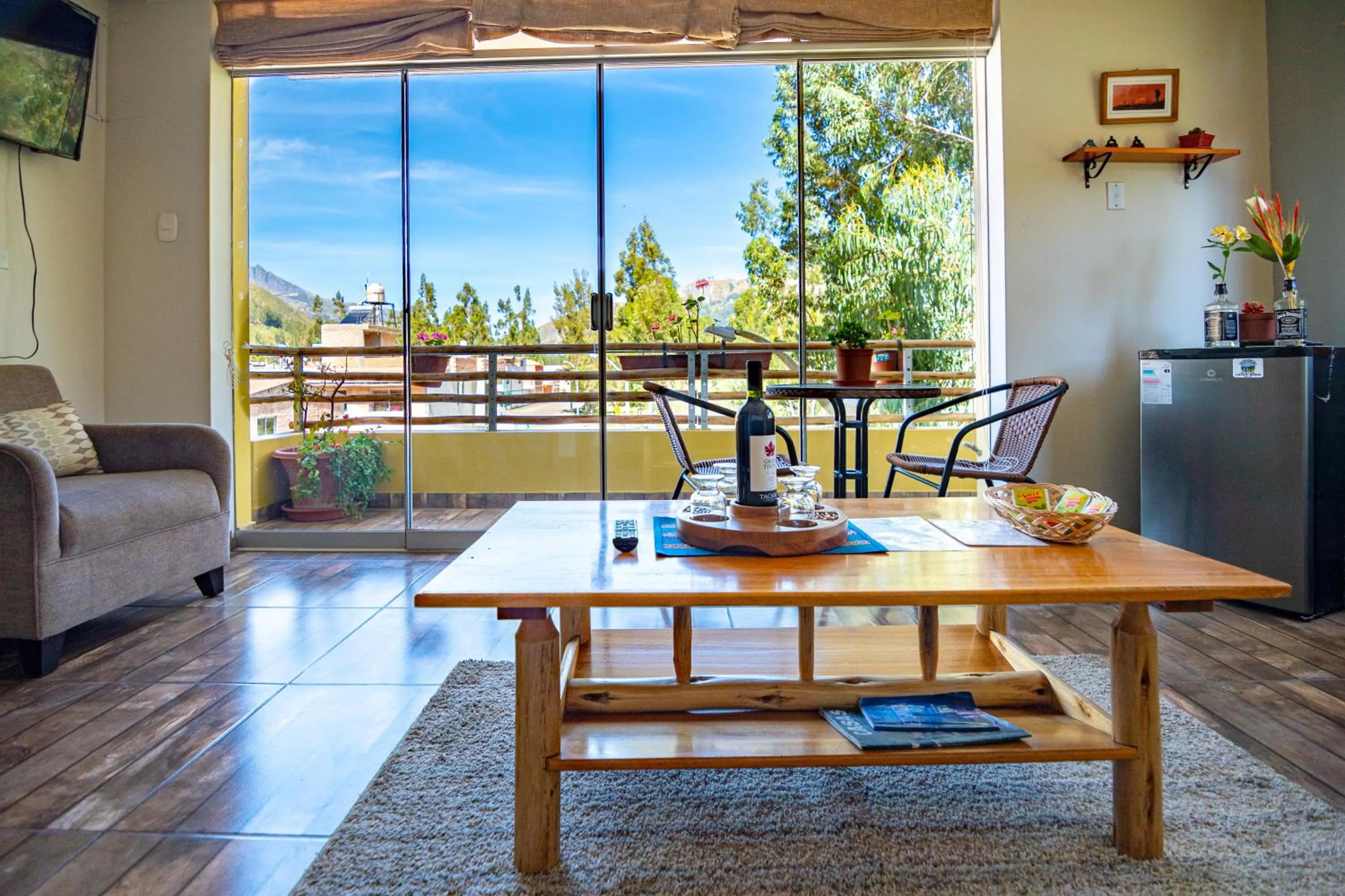 Living room in Departamentos Bellavista La Alborada Huaraz