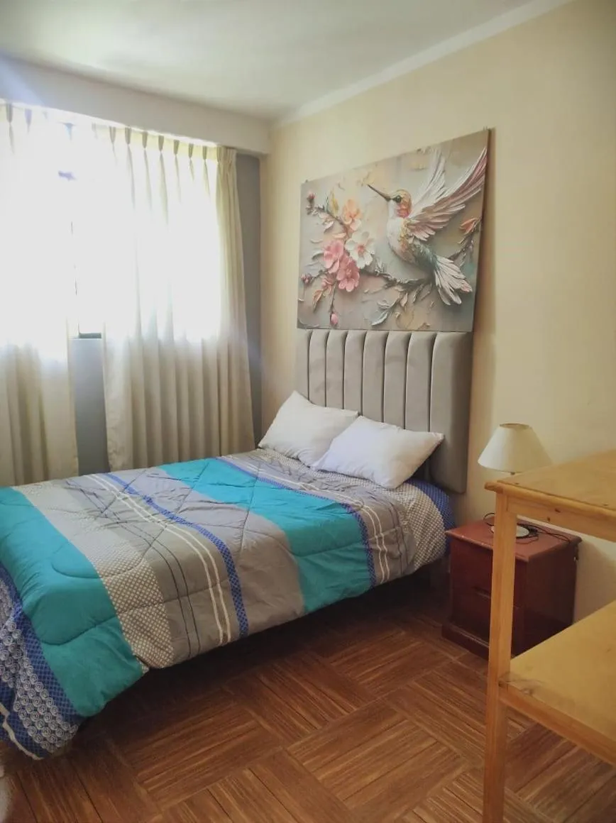 Bedroom, Bed in Departamentos Bellavista La Alborada Huaraz