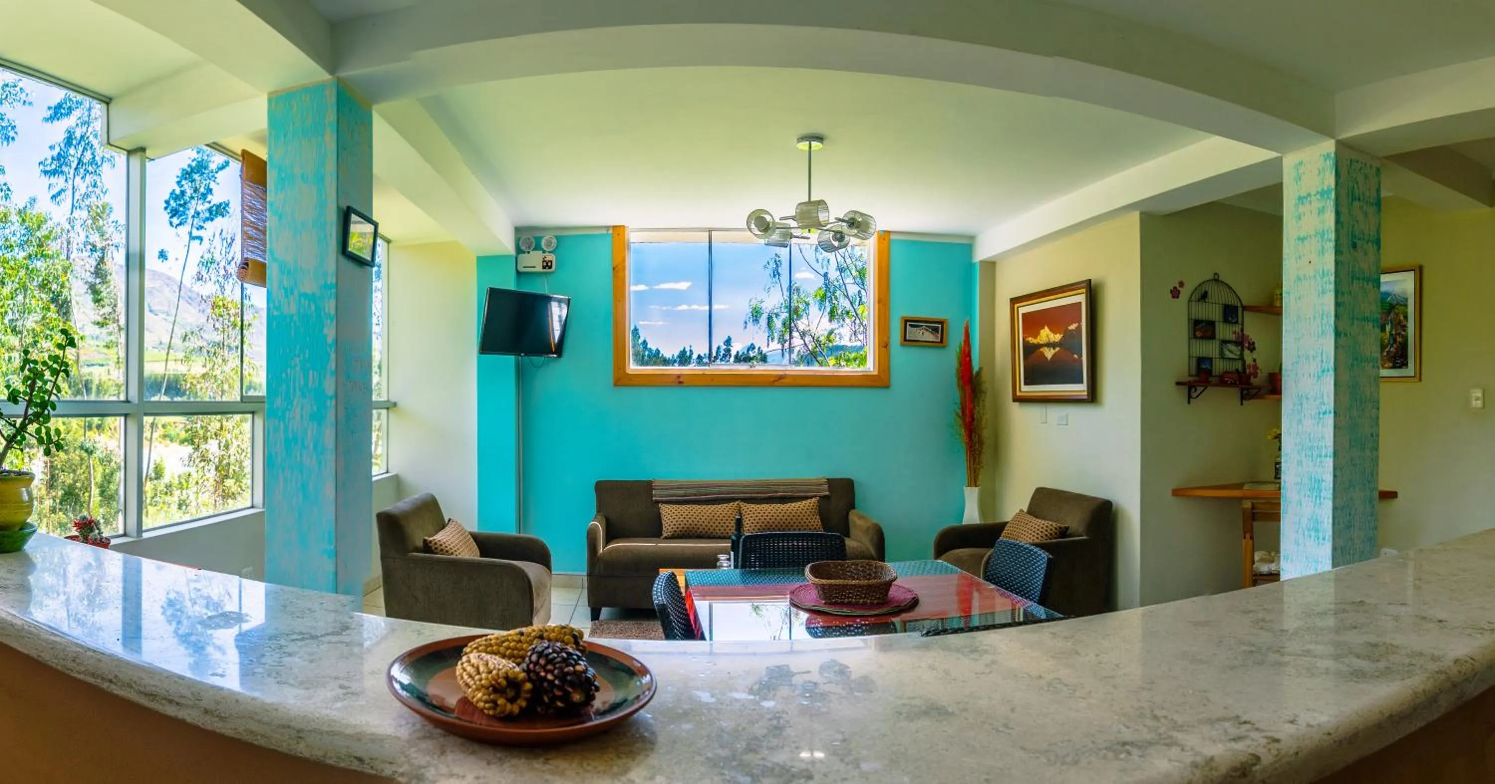 Living room in Departamentos Bellavista La Alborada Huaraz