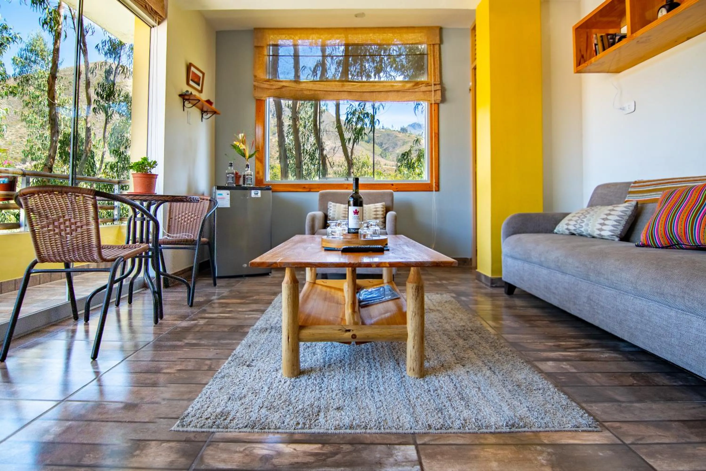 Living room in Departamentos Bellavista La Alborada Huaraz