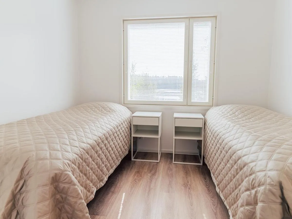 Bed in Kajaani Cottages