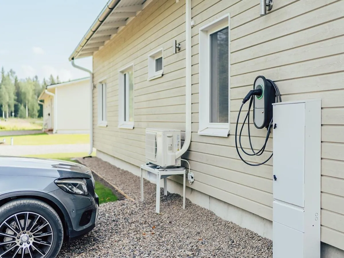 Facade/entrance in Kajaani Cottages