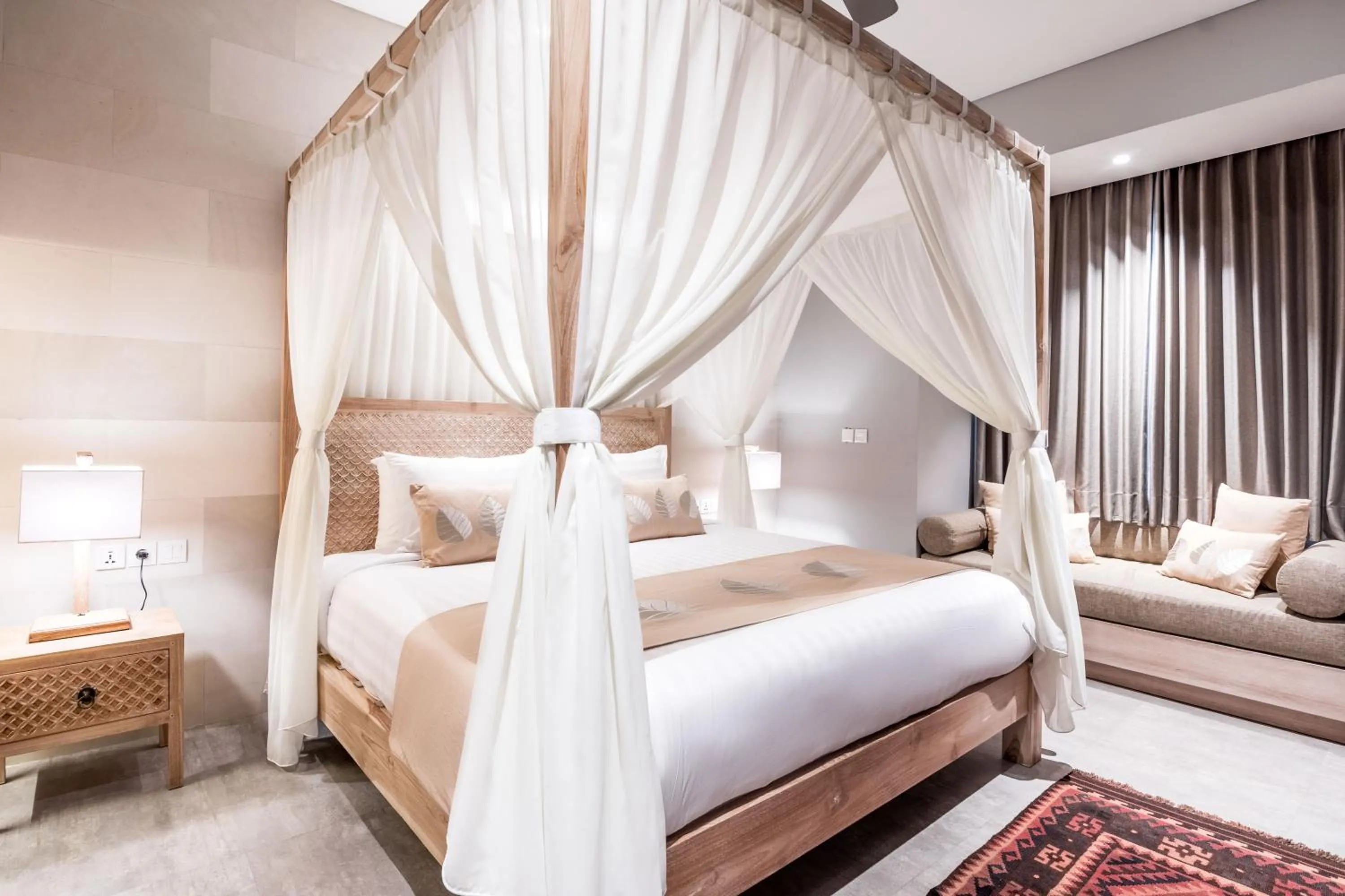 Bed in Daun Lebar Villas