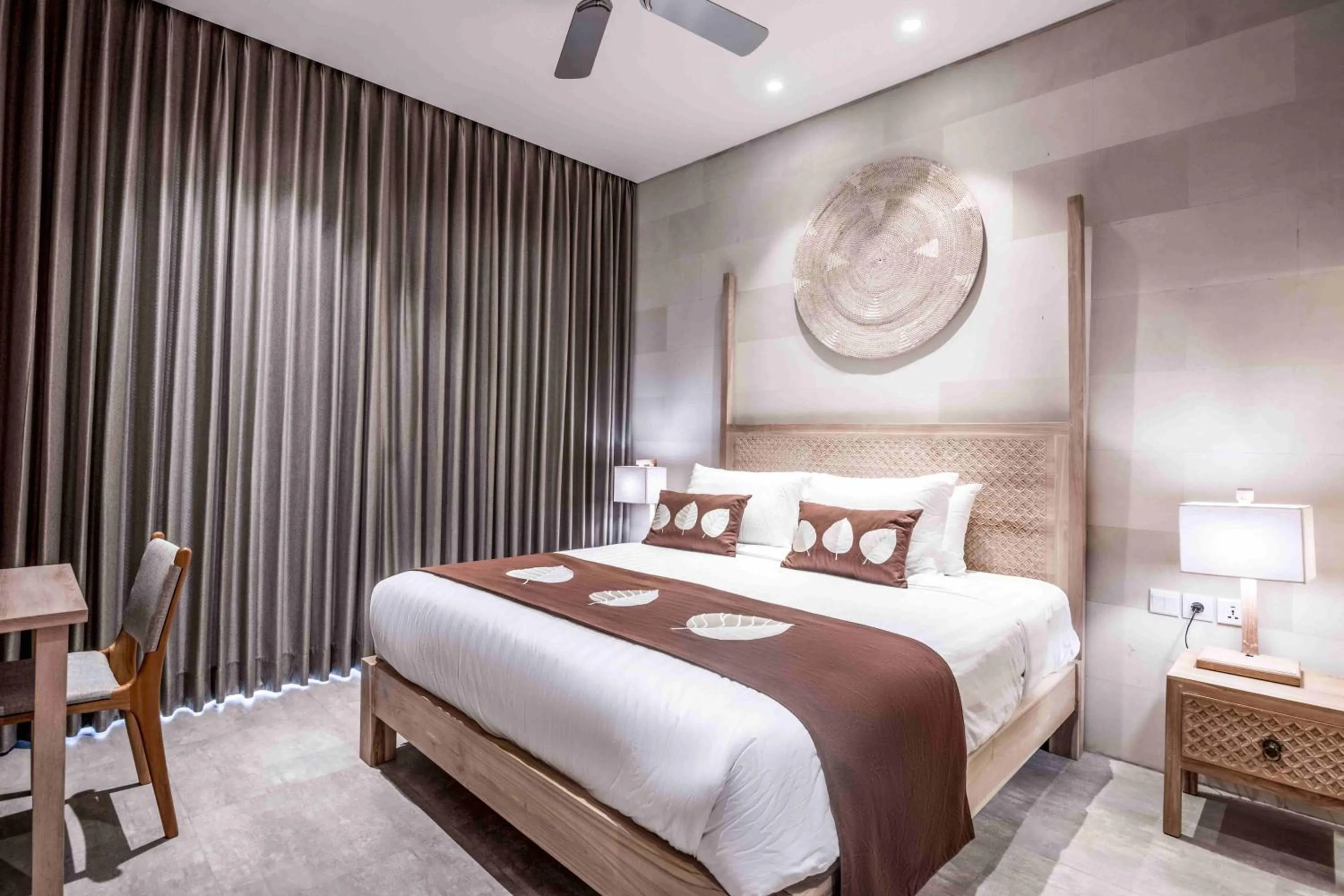 Bed in Daun Lebar Villas