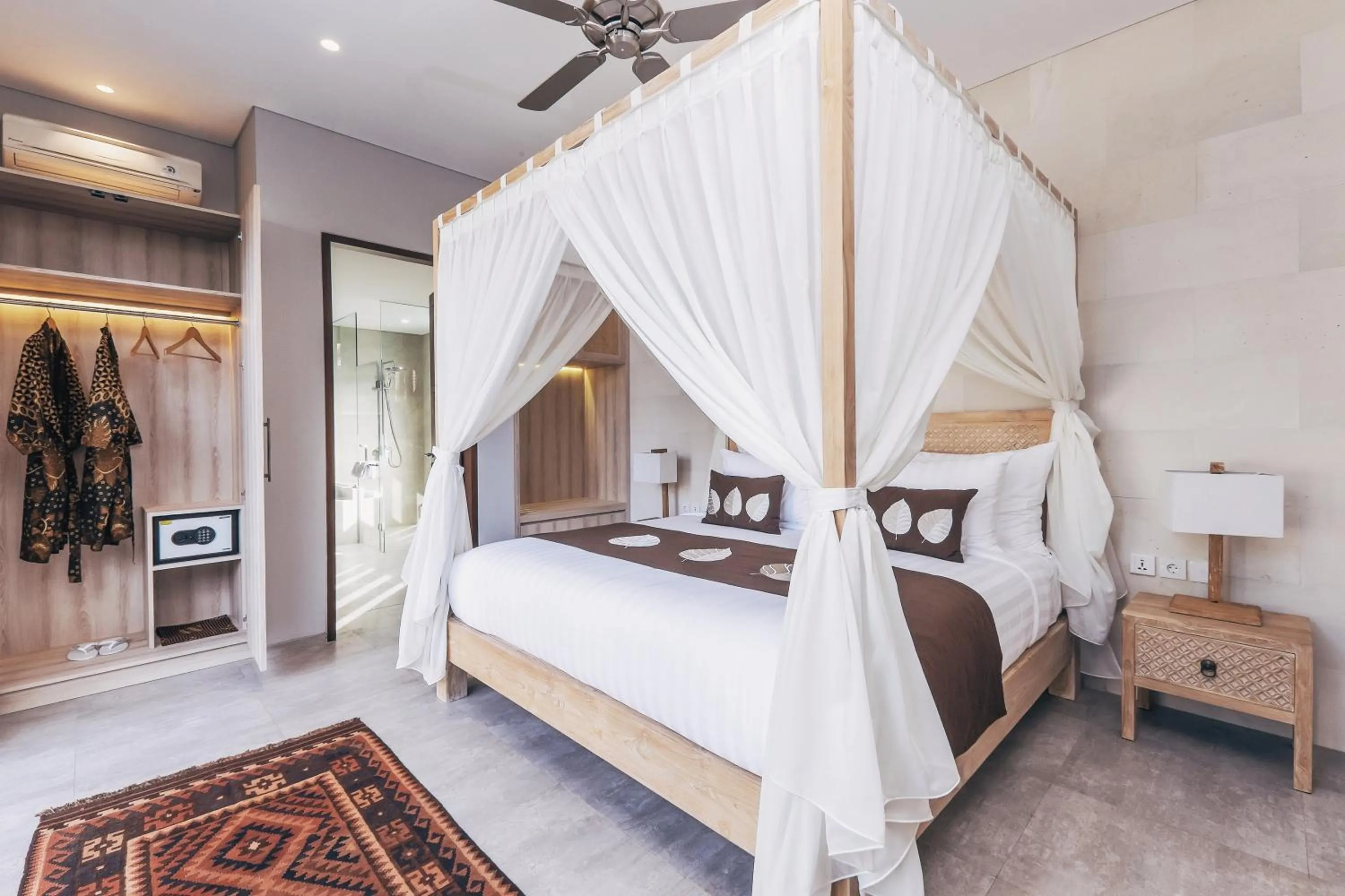 Bed in Daun Lebar Villas