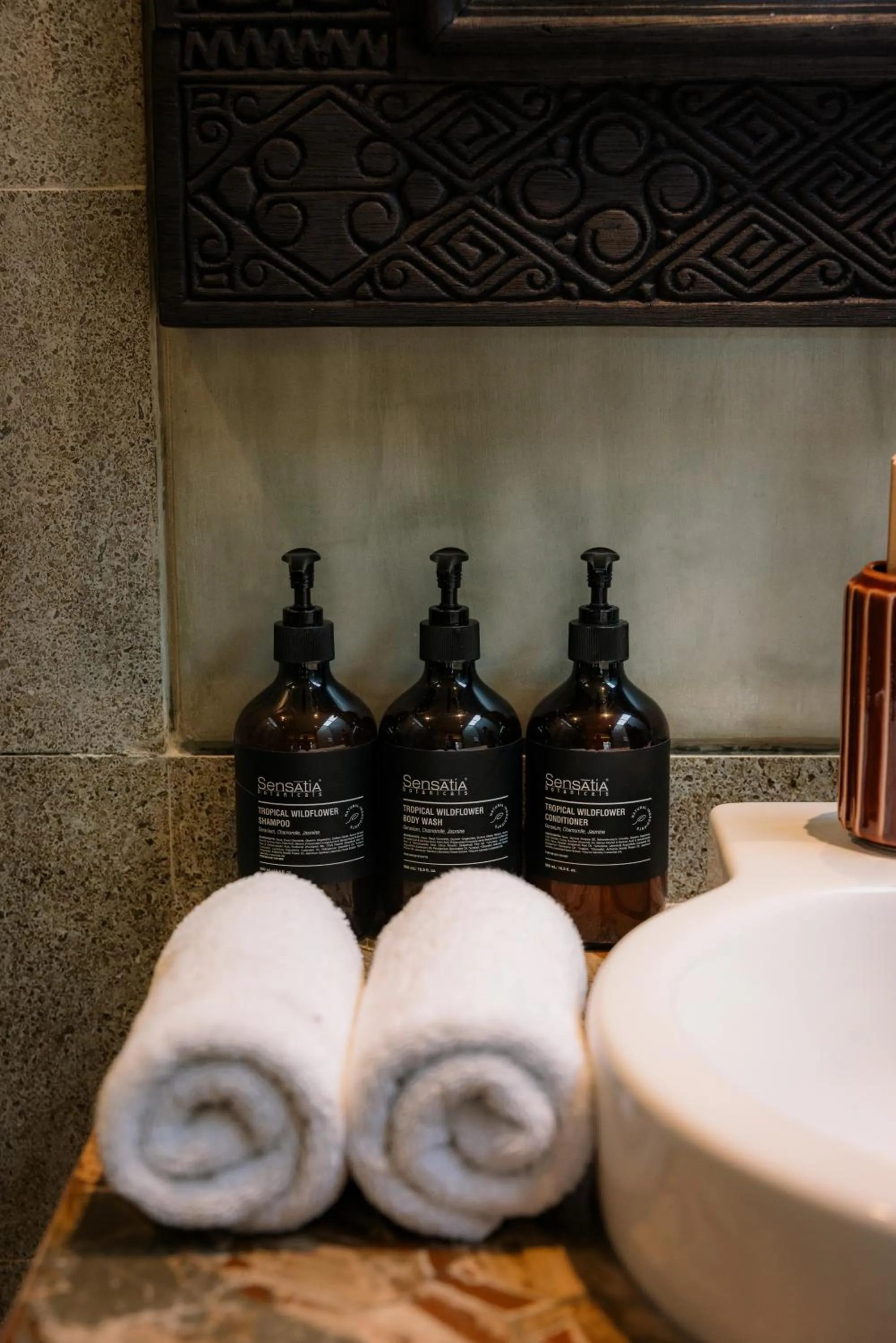 towels in Daun Lebar Villas