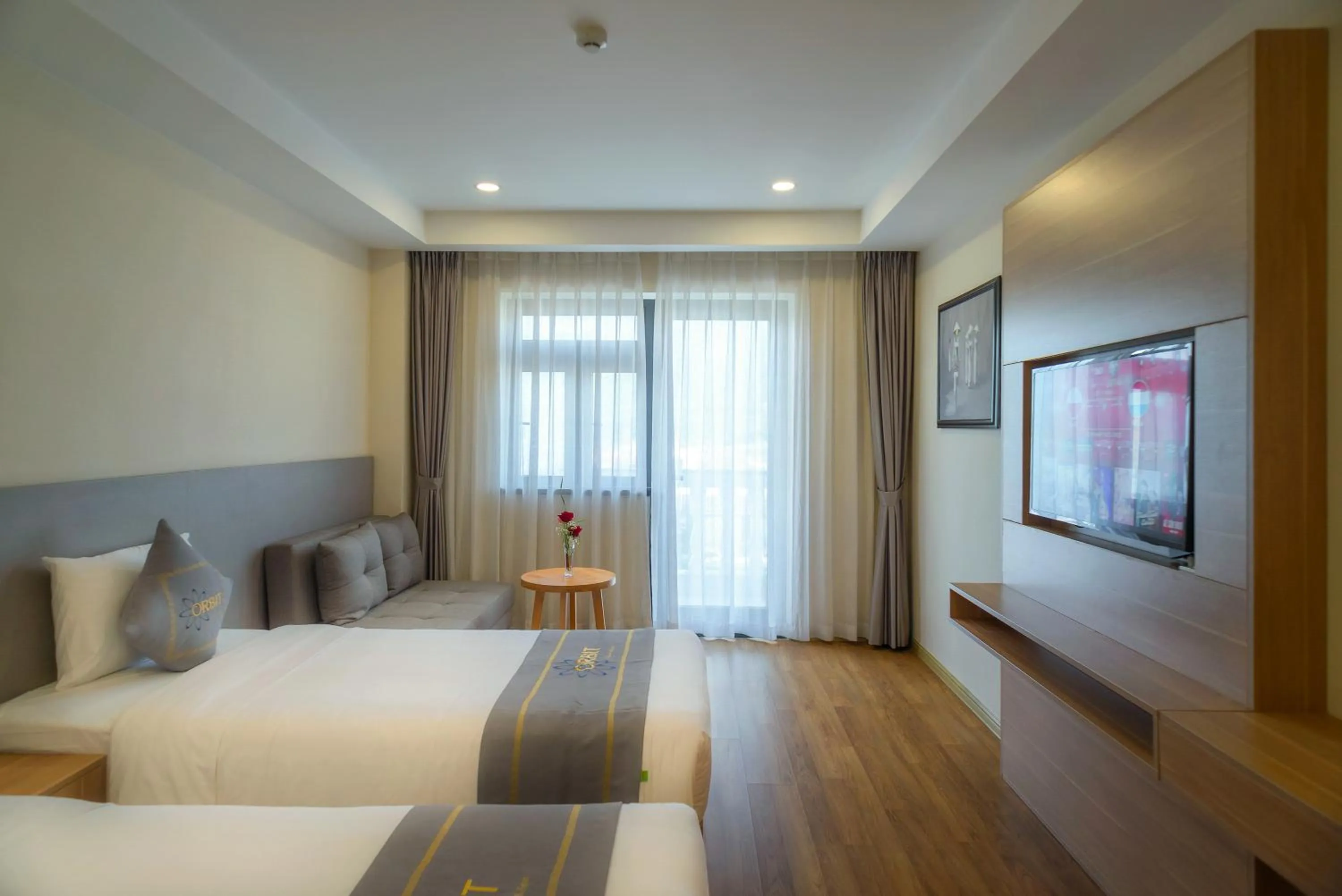 TV and multimedia, Bed in Orbit Hotel Nha Trang