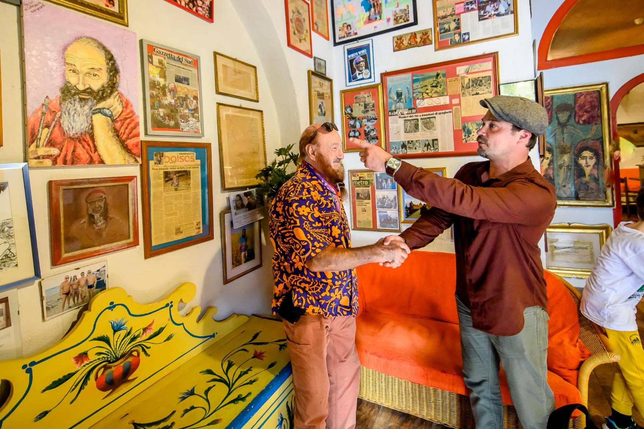 Guests in Hotel da Peppe