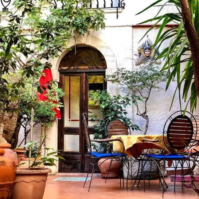 Patio in Hotel da Peppe