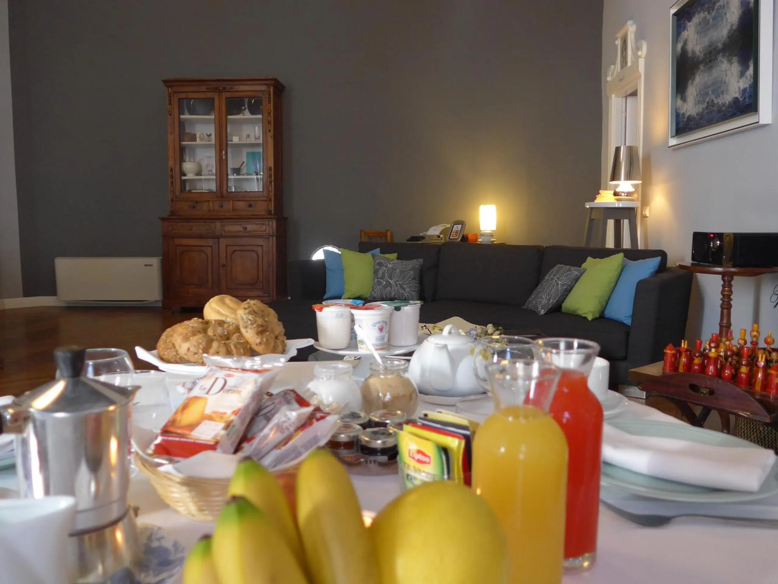 Dining area in B&B Casa Fenoglio