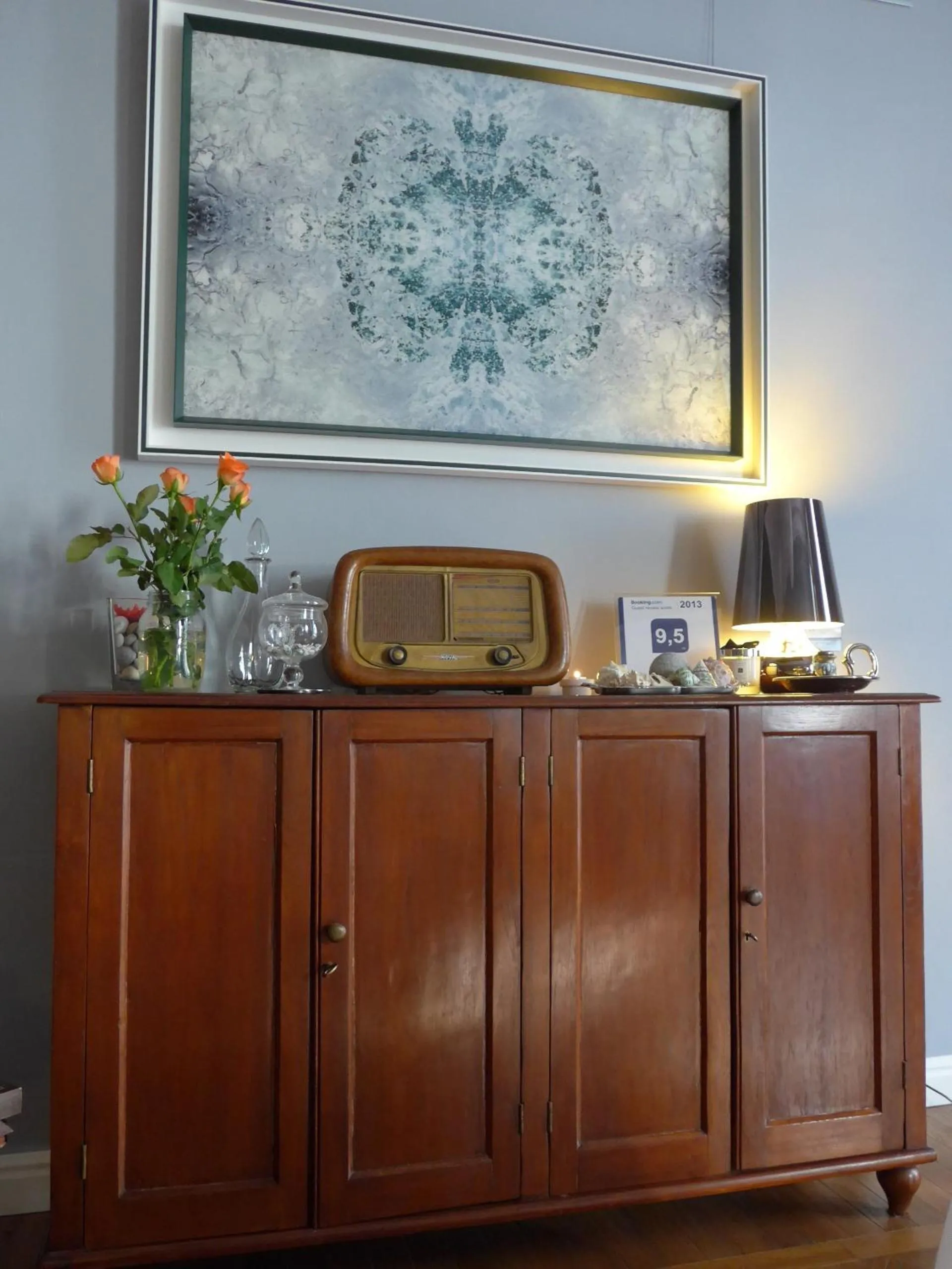 Decorative detail in B&B Casa Fenoglio