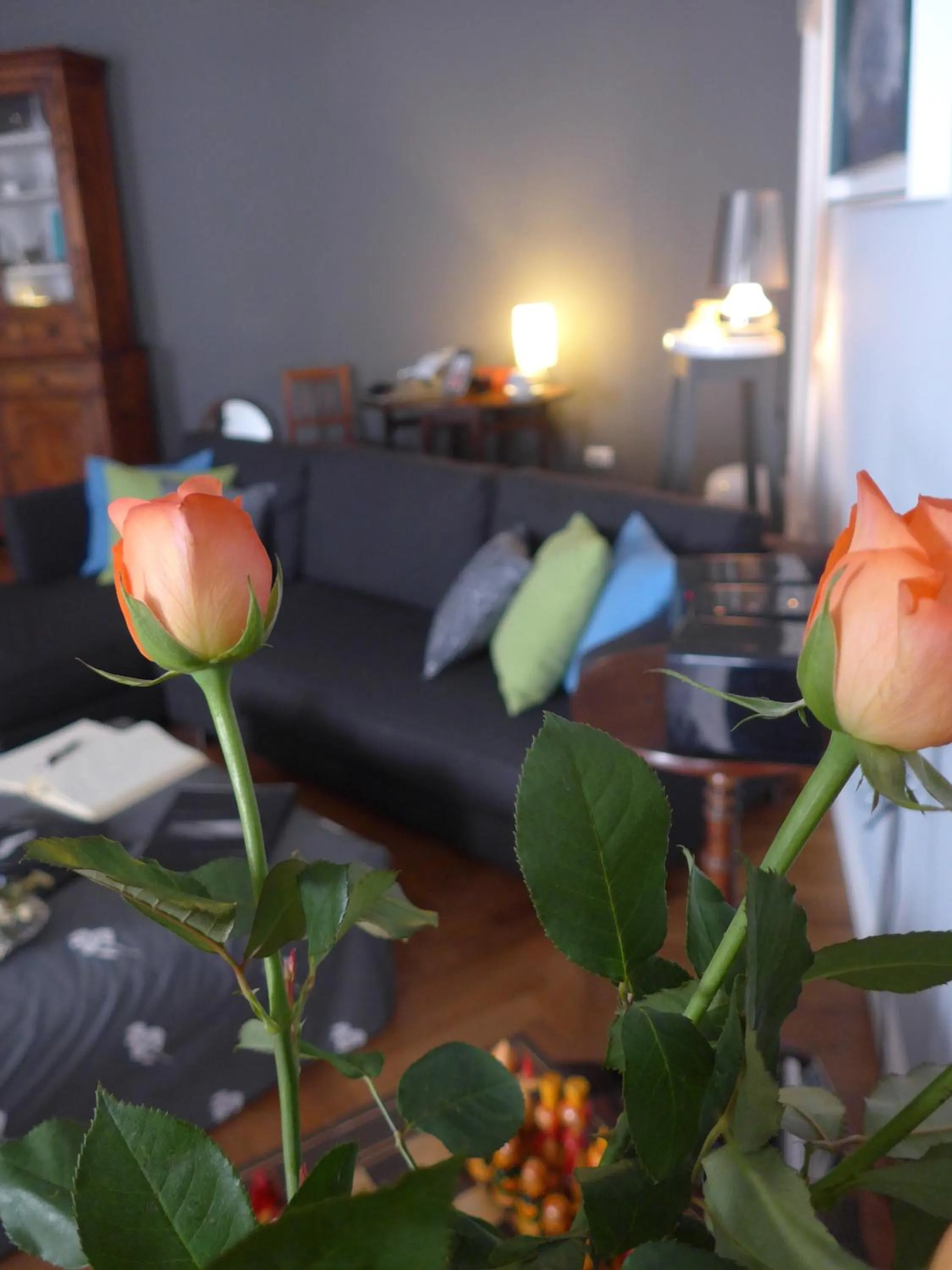 Seating area, Bed in B&B Casa Fenoglio