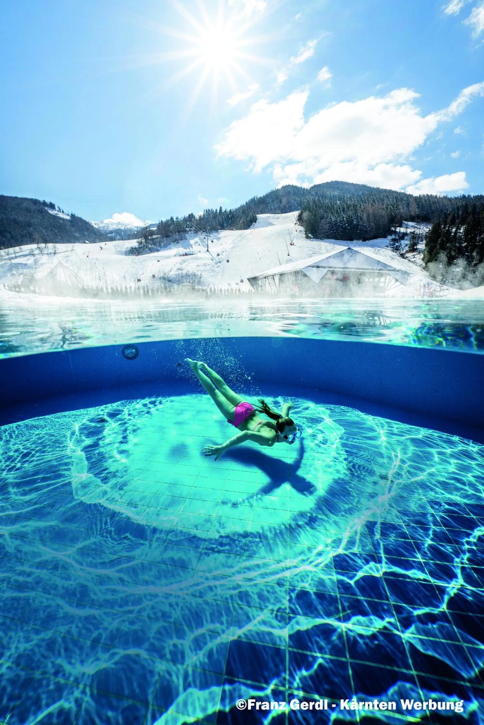 Natural landscape in Ferienhaus Christina