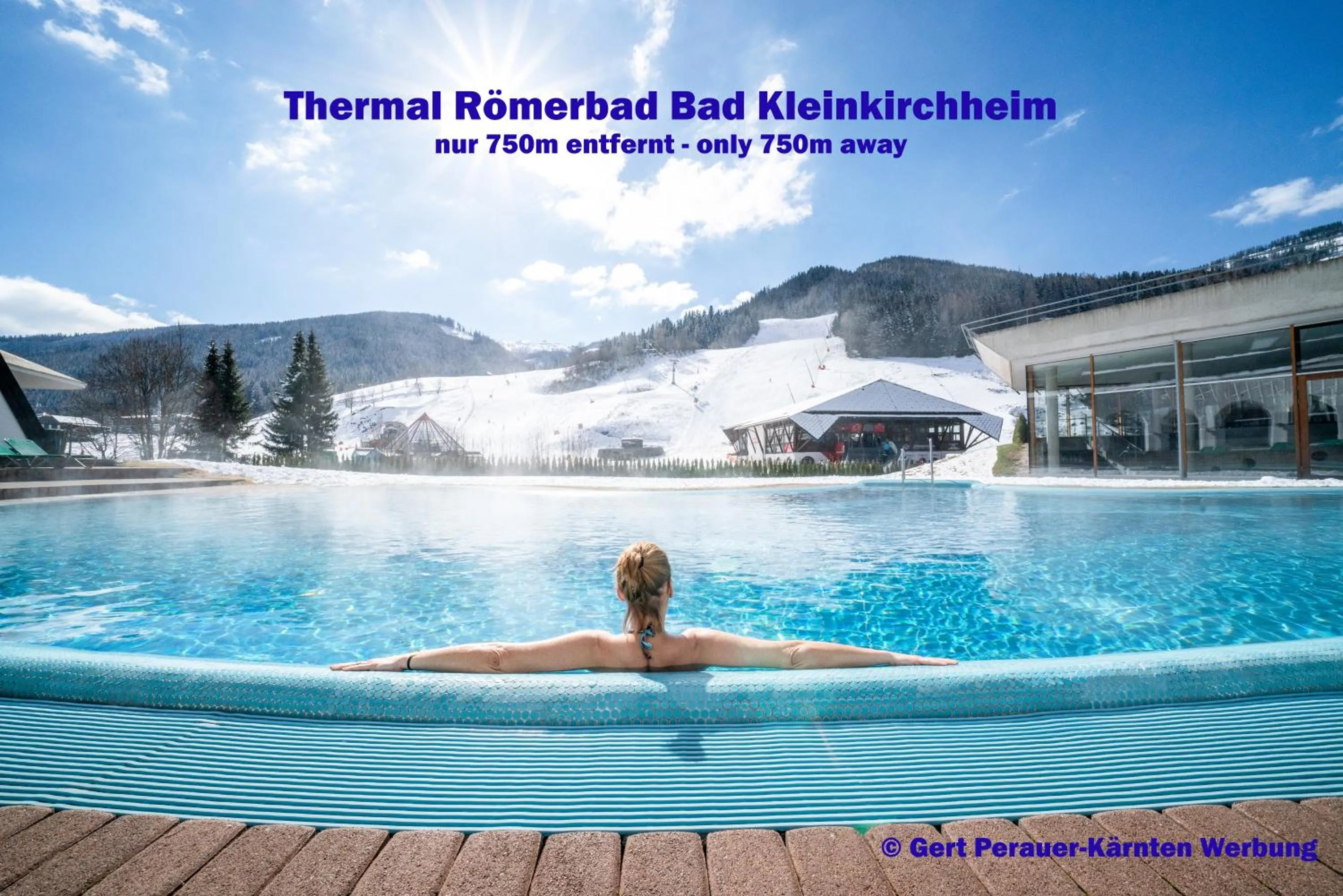 Winter in Ferienhaus Christina