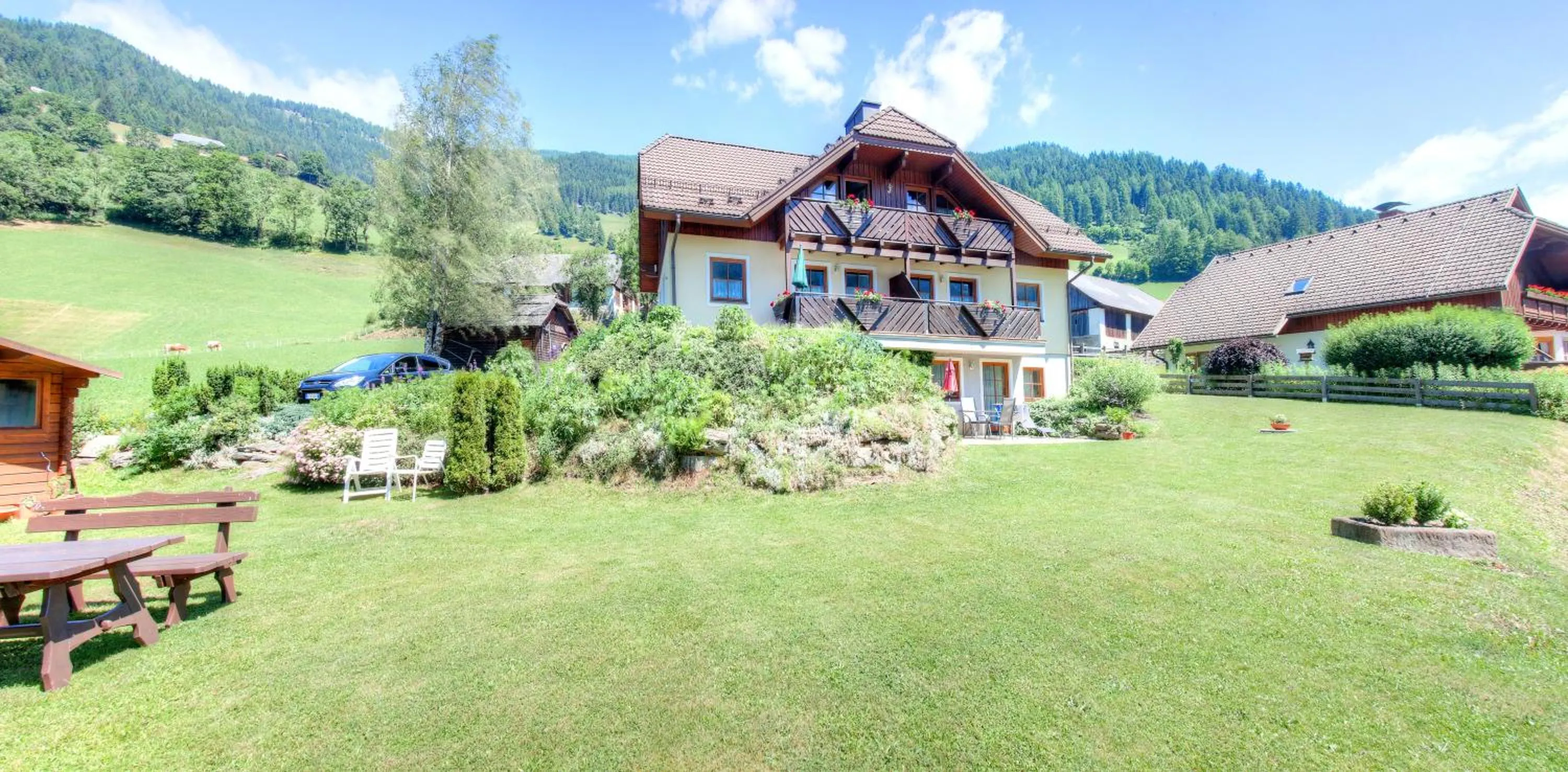 Property building in Ferienhaus Christina