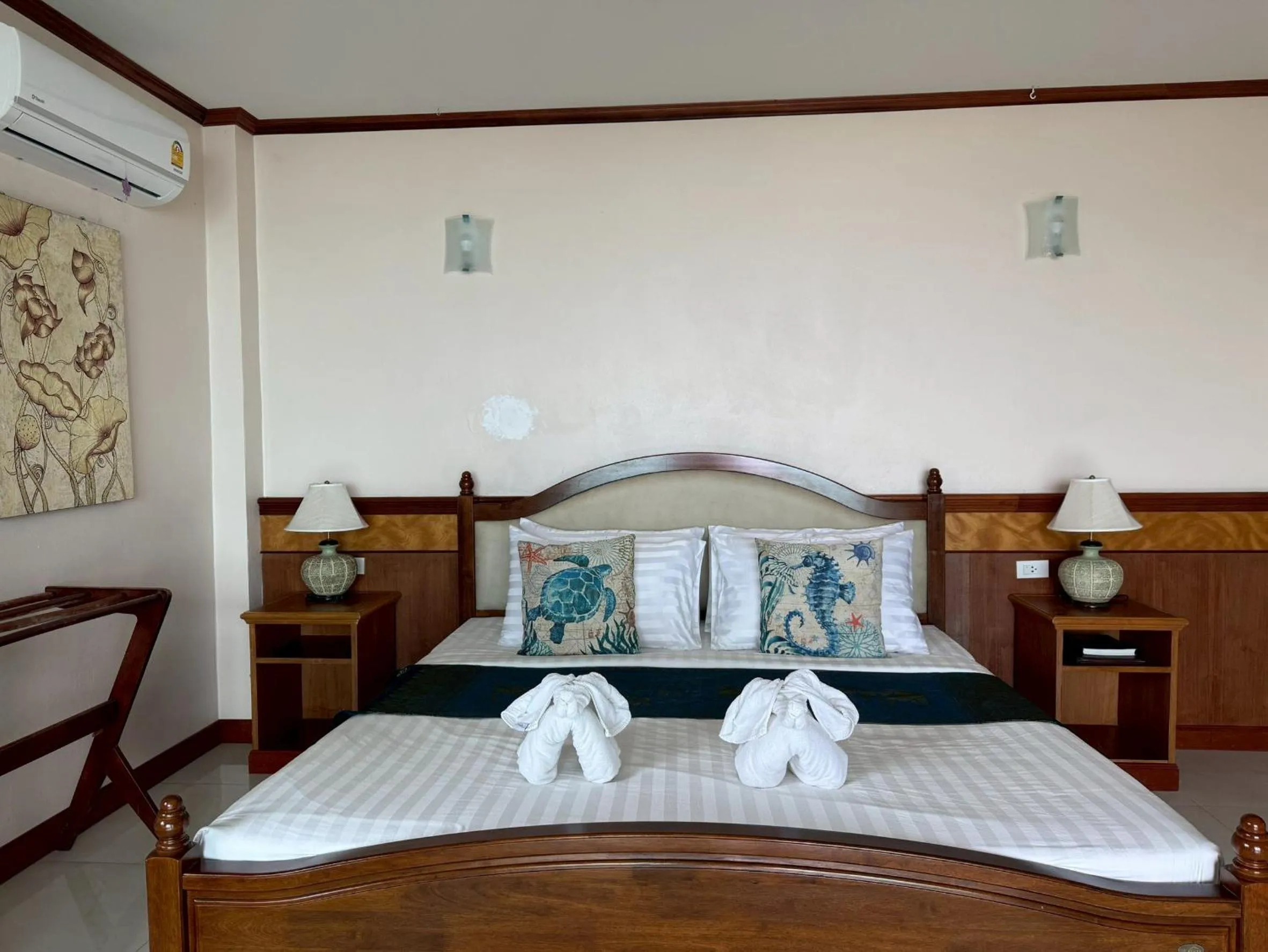 Bed in Lotus Paradise Resort - SHA PLUS