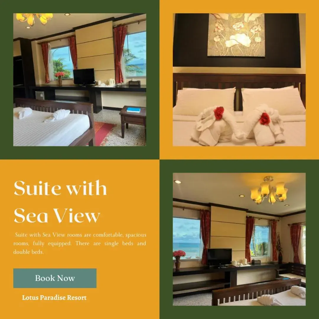 Suite with Sea View in Lotus Paradise Resort - SHA PLUS Suite with Sea View in Lotus Paradise Resort - SHA PLUS