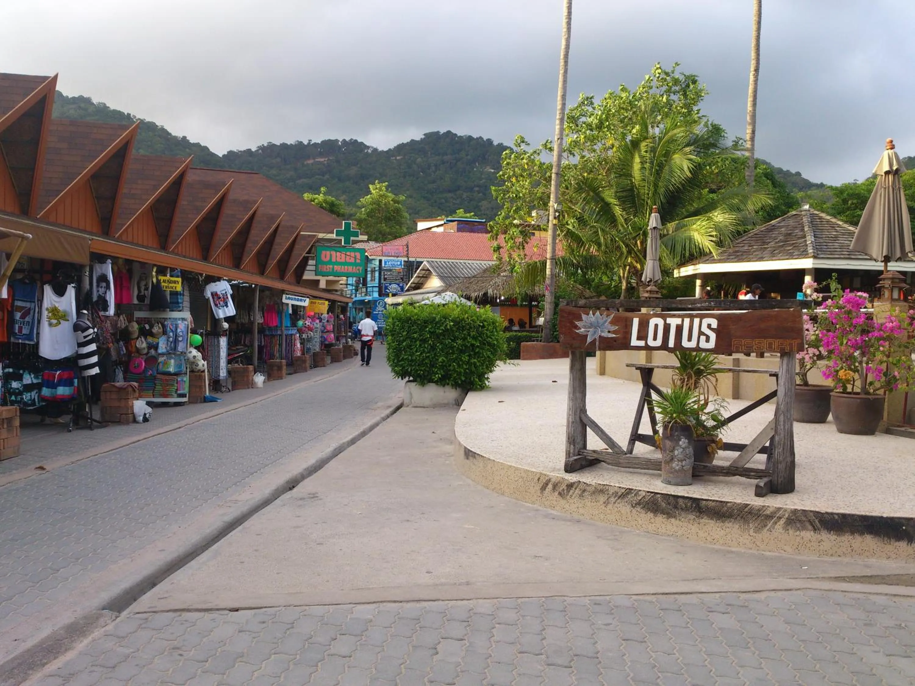Shopping Area in Lotus Paradise Resort - SHA PLUS