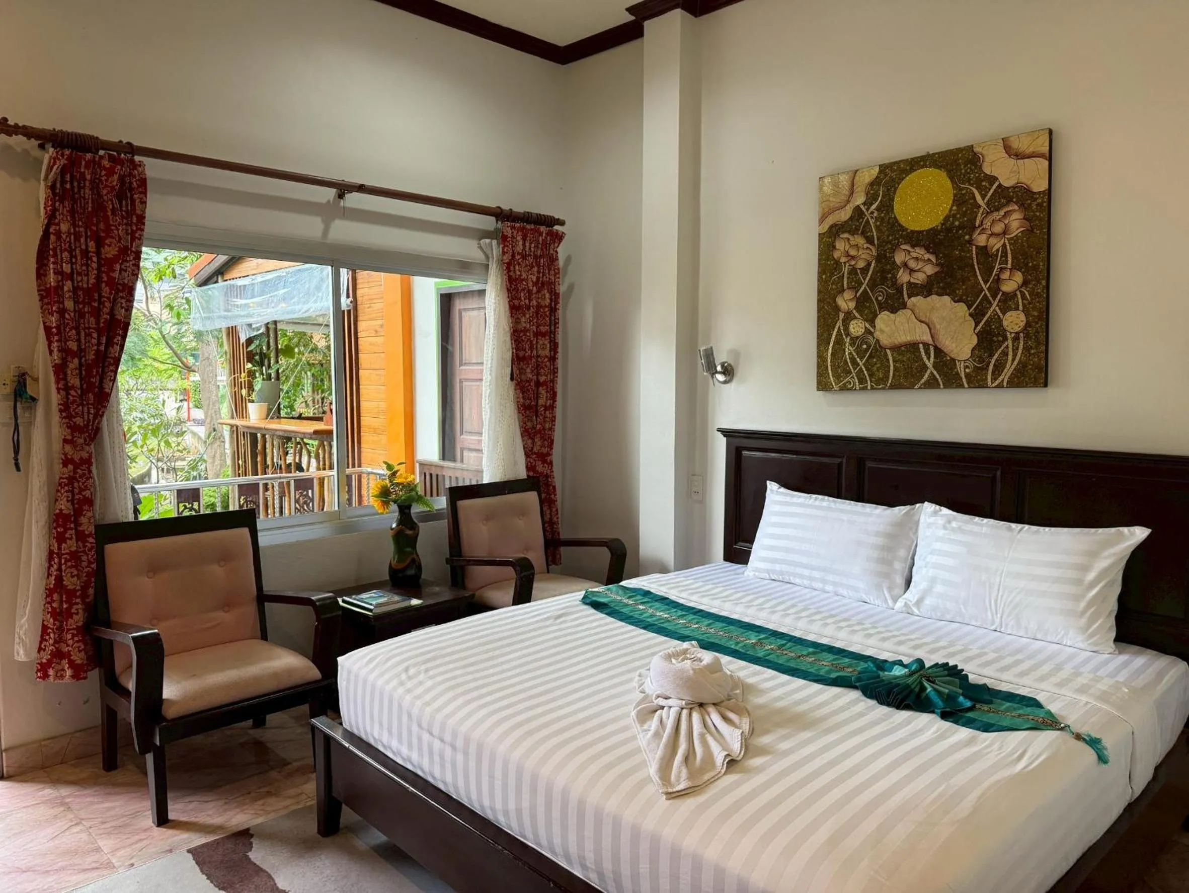 Bed in Lotus Paradise Resort - SHA PLUS