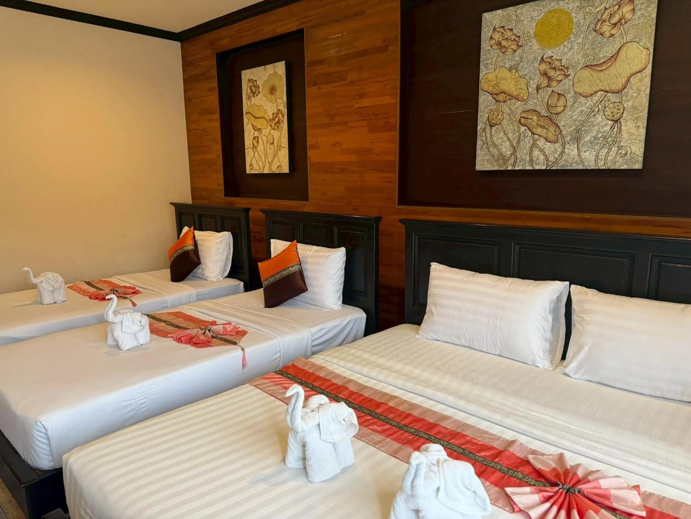 Bed in Lotus Paradise Resort - SHA PLUS