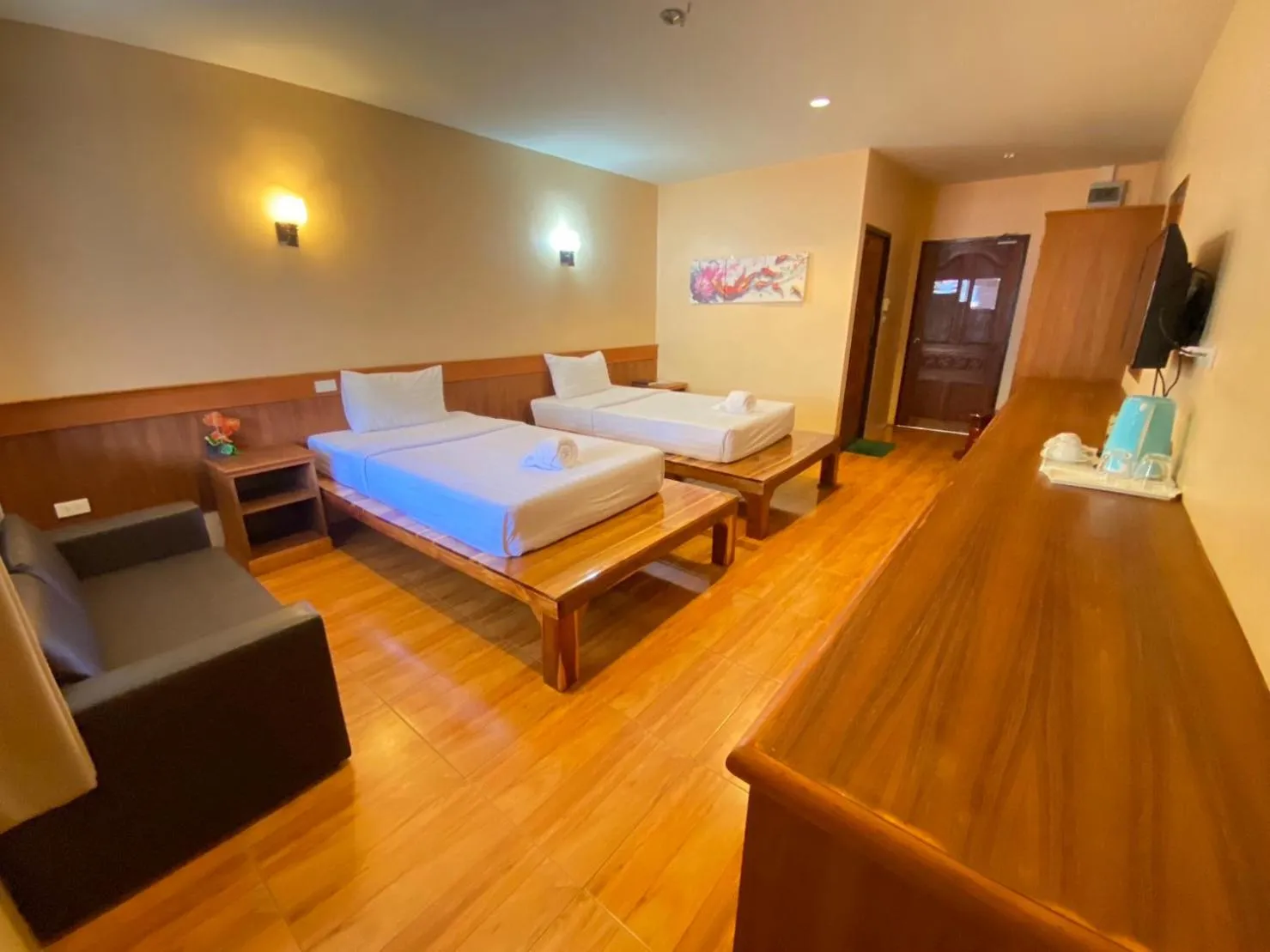 Bed in Lotus Paradise Resort - SHA PLUS