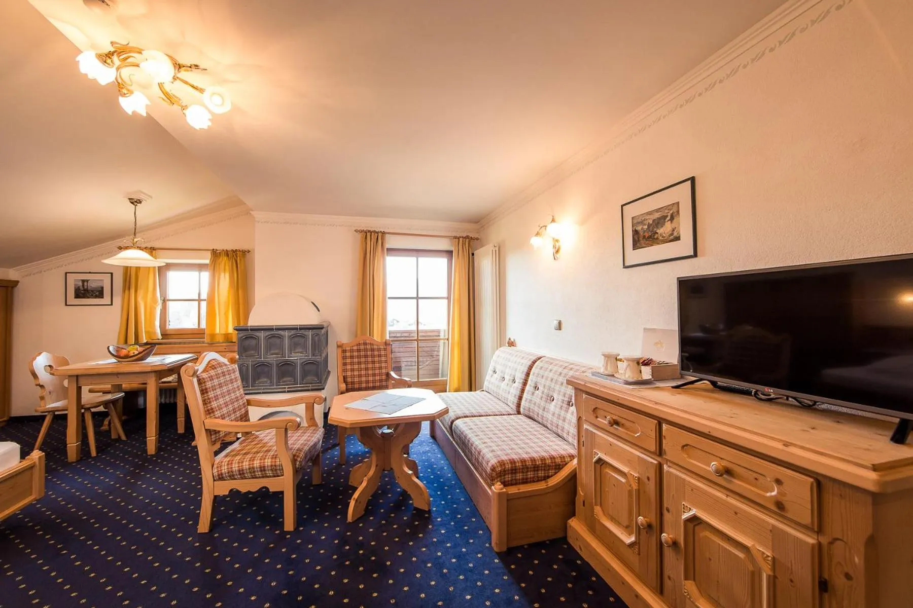 Decorative detail in Parc Hotel Tyrol