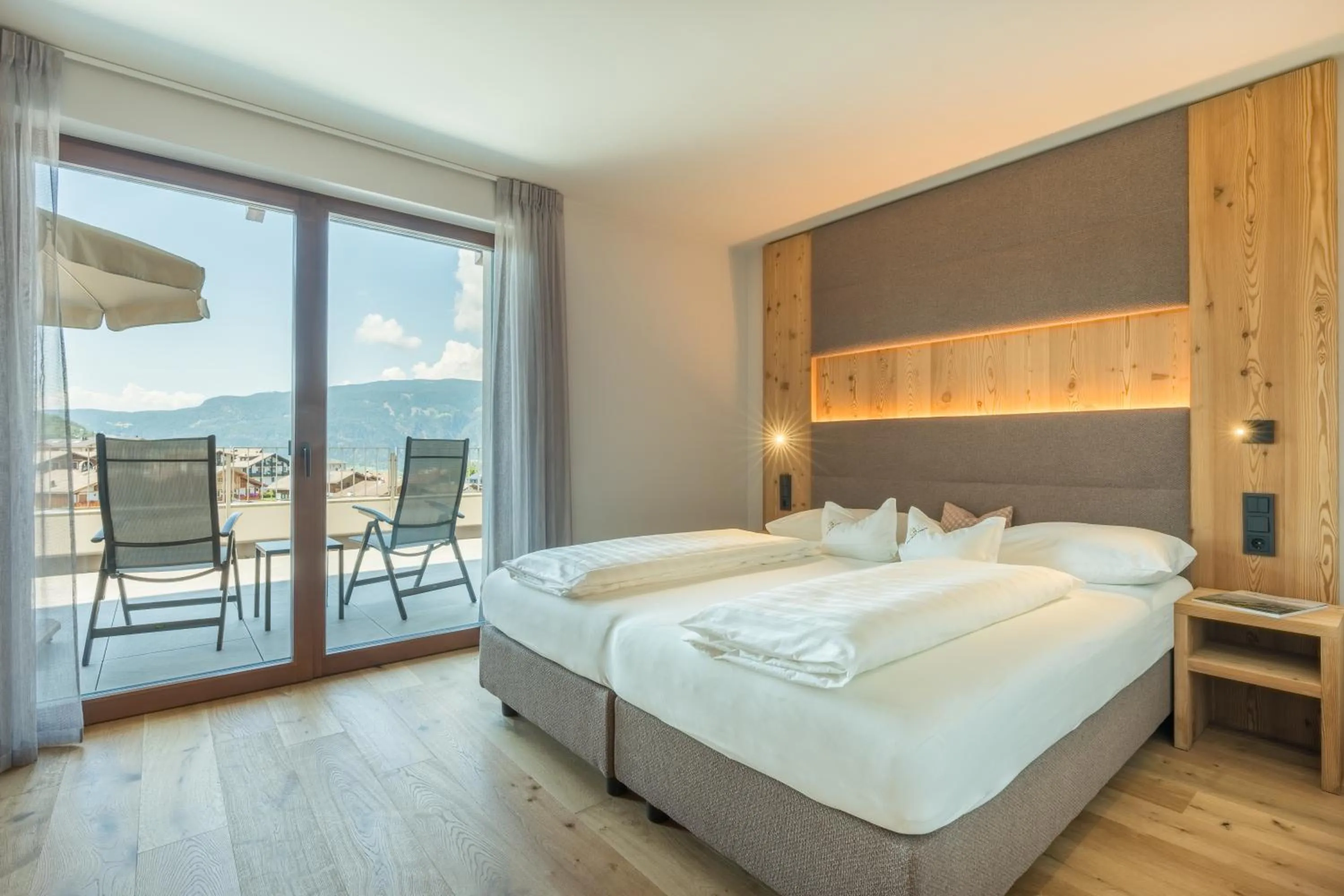 Bed in Parc Hotel Tyrol