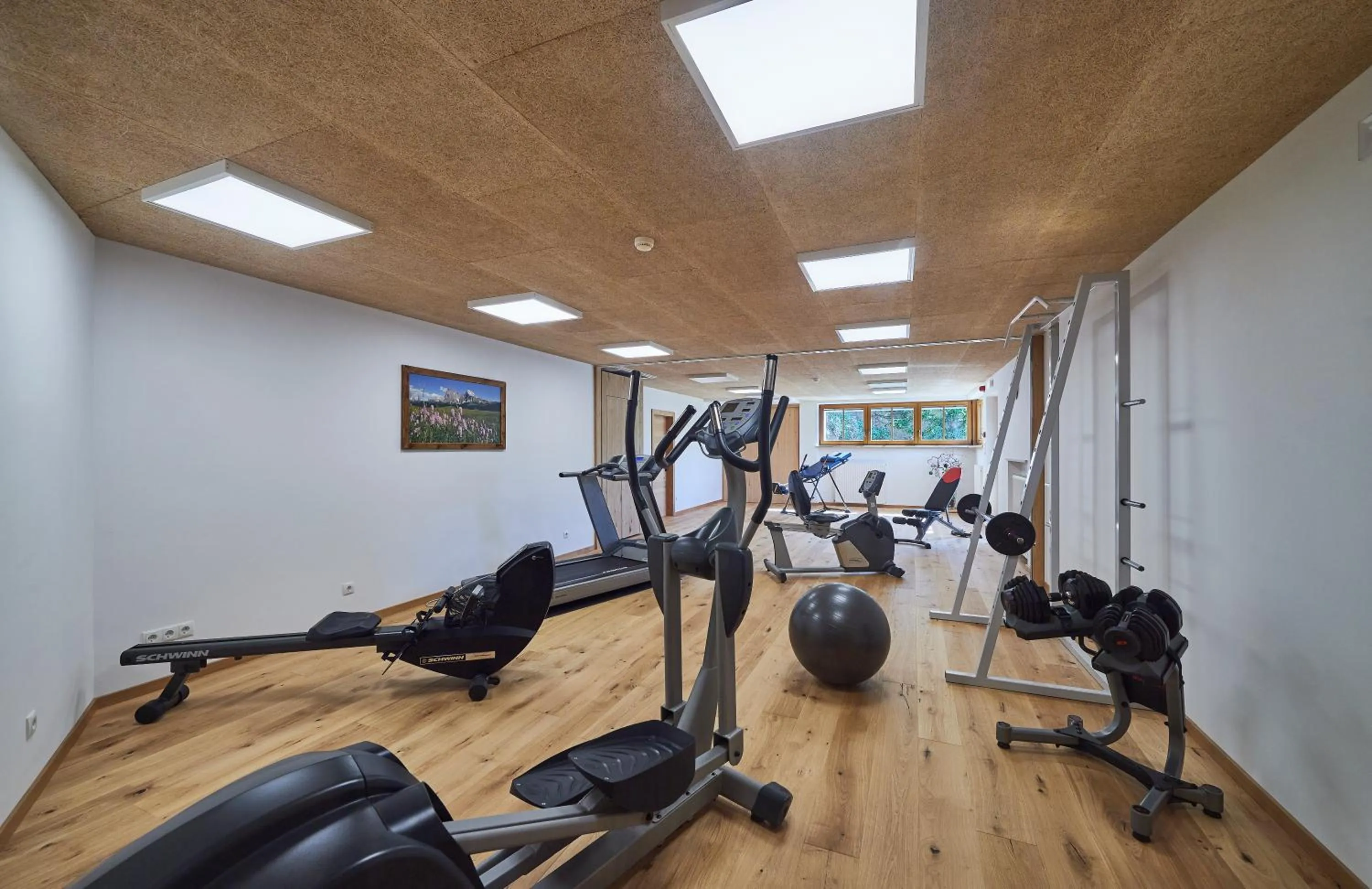 Fitness centre/facilities in Parc Hotel Tyrol