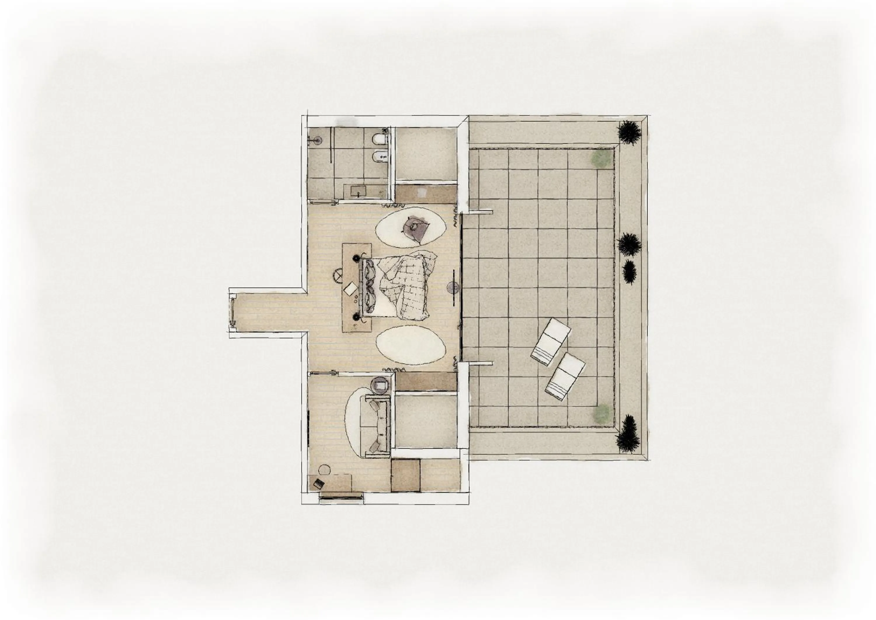 Floor plan in Parc Hotel Tyrol
